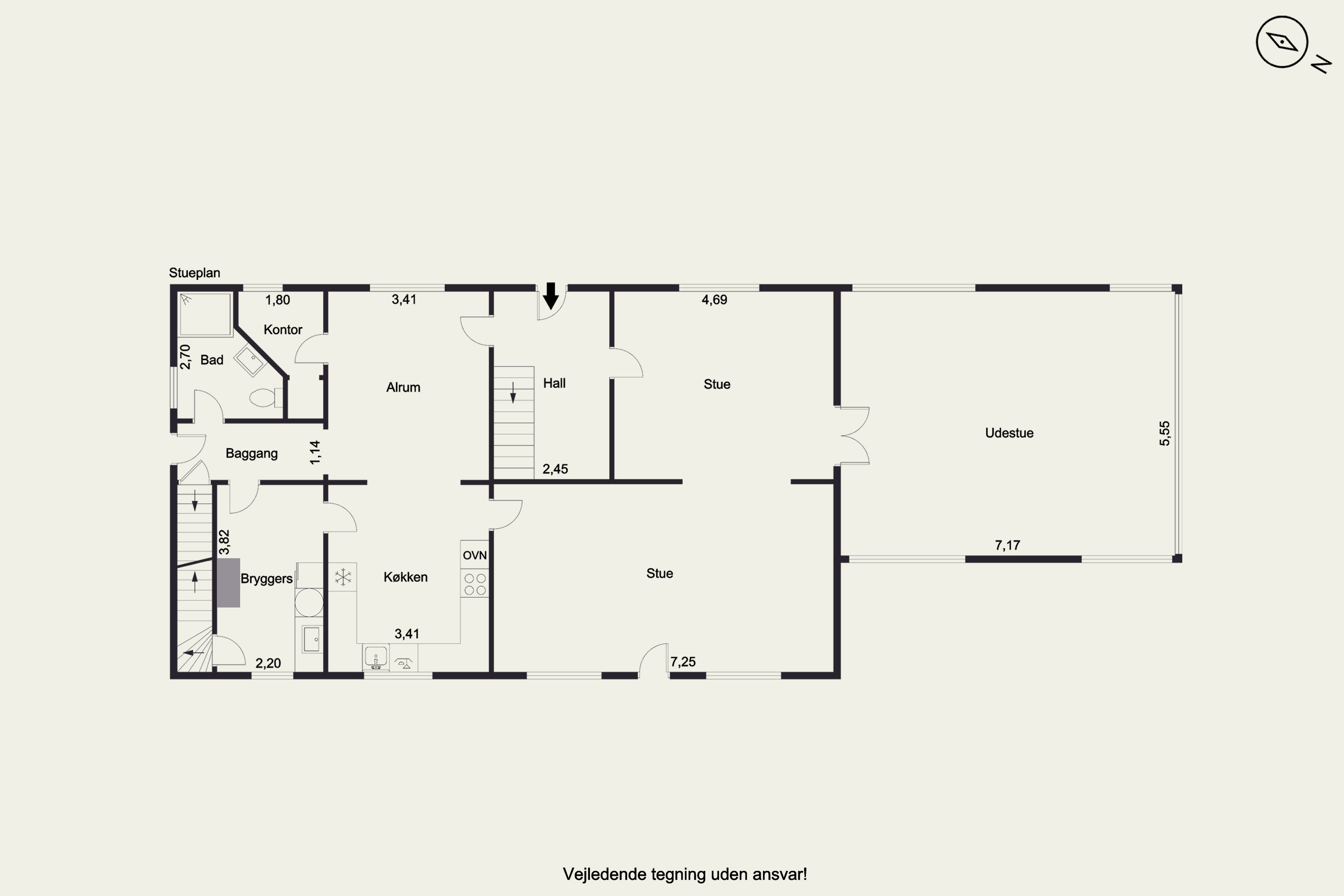 Plantegninger billede af Toftevej 10, V Hæsinge, 5672 Broby