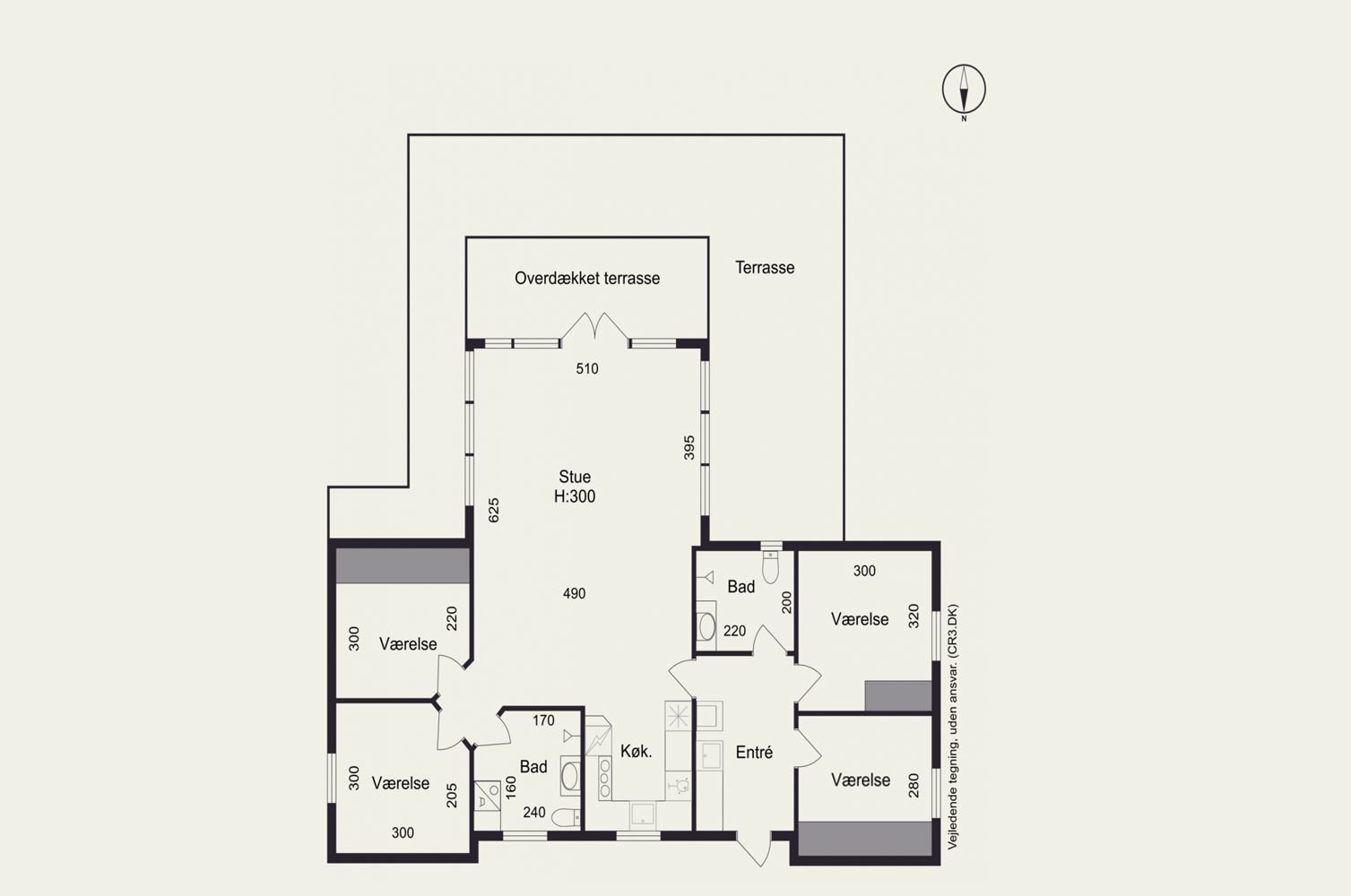 Plantegninger billede af Rørsangervej 2, Nyrup, 4500 Nykøbing Sj