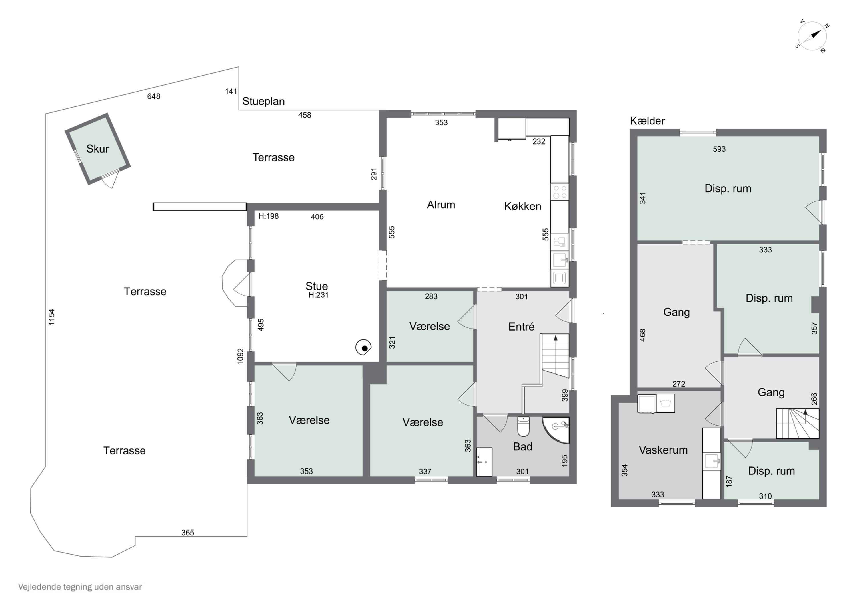 Plantegninger billede af Årbygade 5, Rørby, 4400 Kalundborg