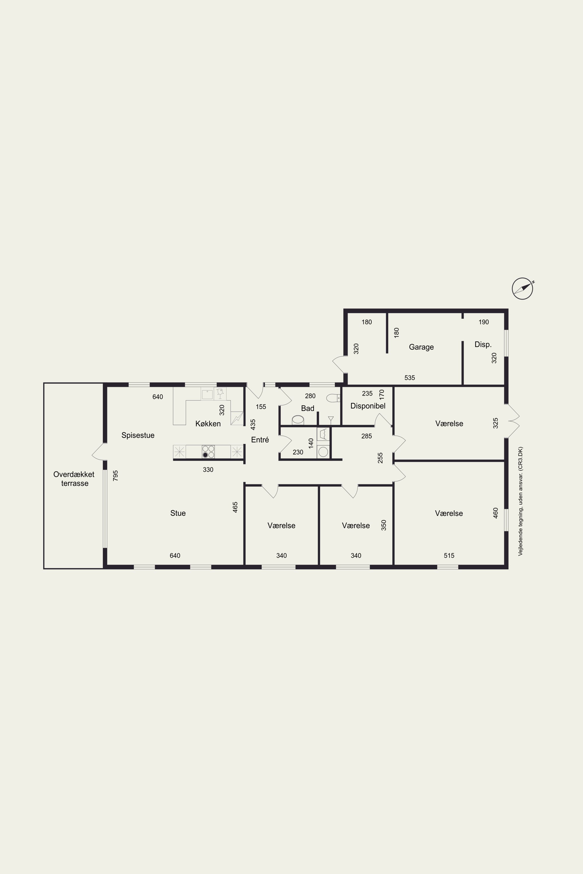 Plantegninger billede af Egernvej 11, Udby, 4300 Holbæk