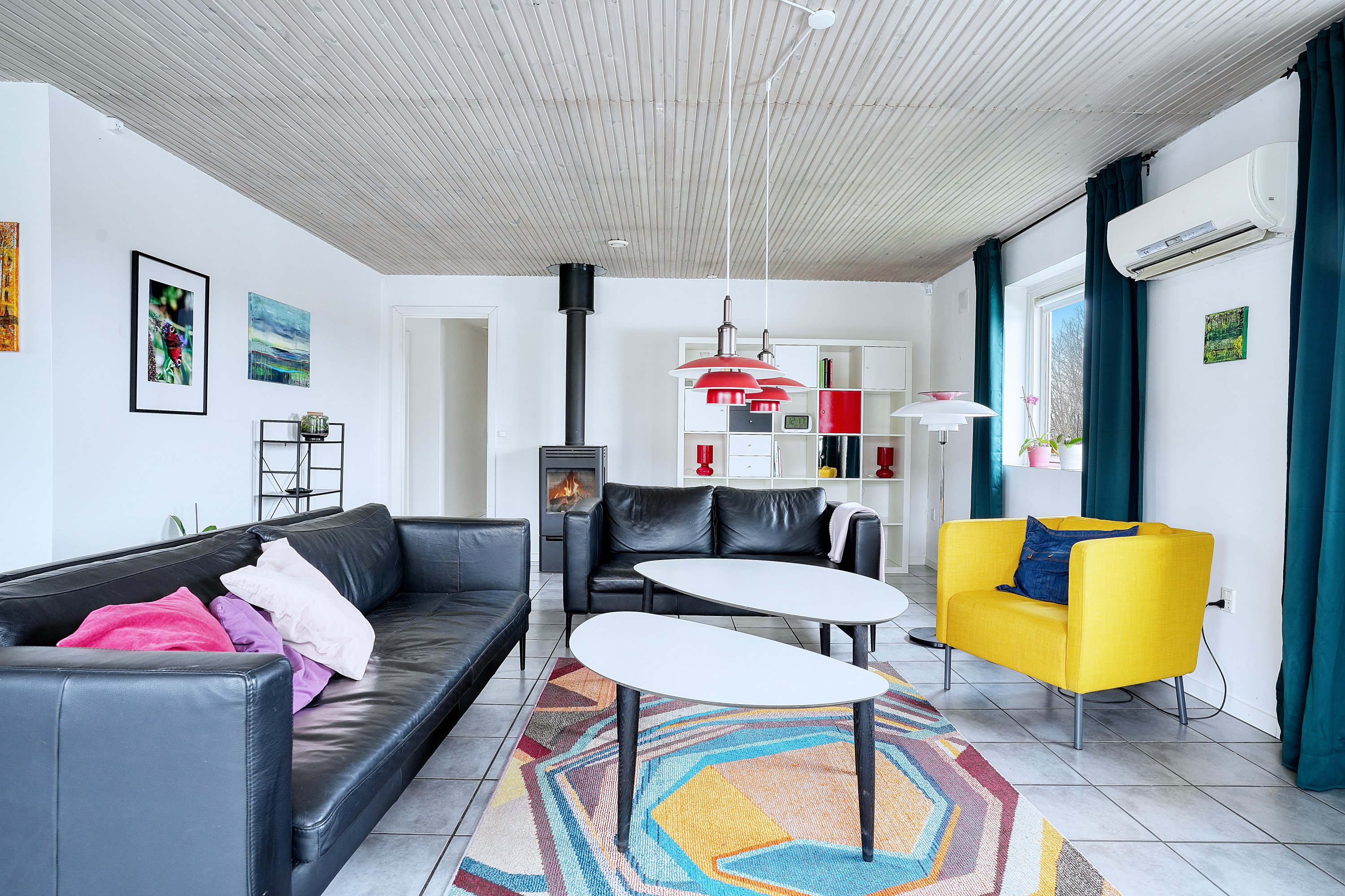 Fremhævet stue billede i fuldskærmstilstand. Billede af Egernvej 11, Udby, 4300 Holbæk