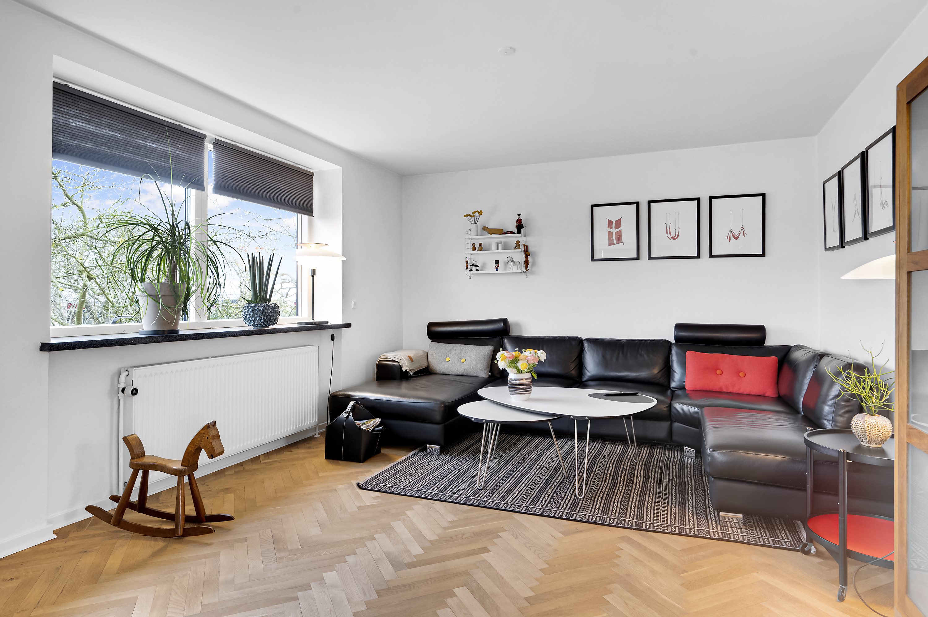 Fremhævet stue billede i fuldskærmstilstand. Billede af Frederiksborg Alle 24, 8920 Randers NV