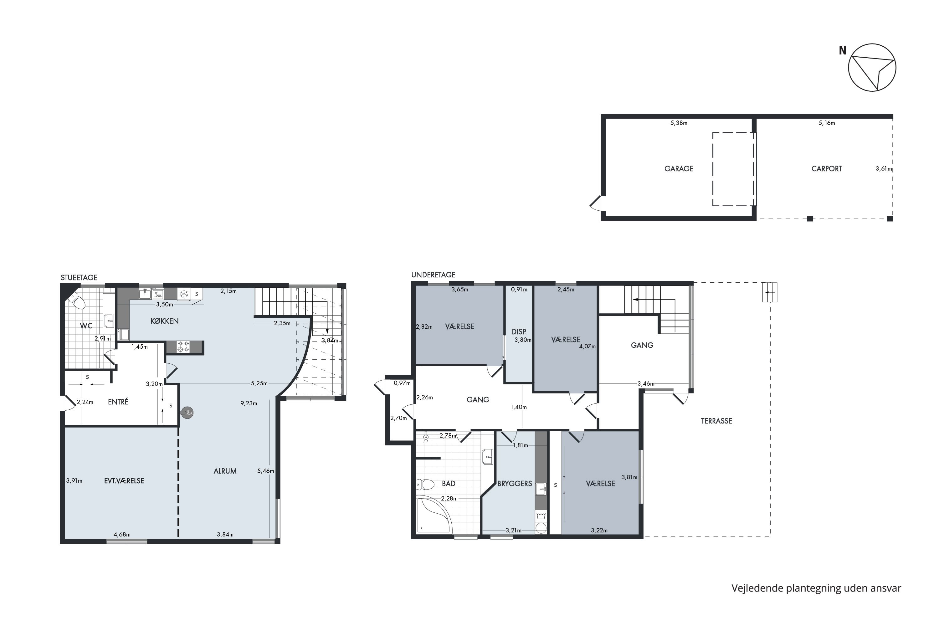 Plantegninger billede af Frederiksborg Alle 24, 8920 Randers NV