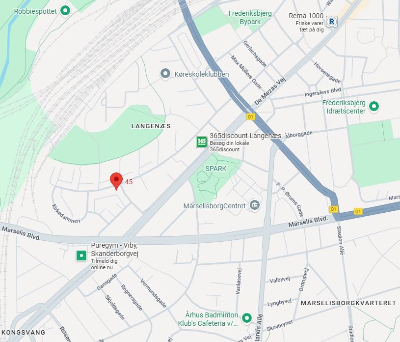 Plantegninger billede af Langenæs Allé 45, st.. tv., 8000 Aarhus C