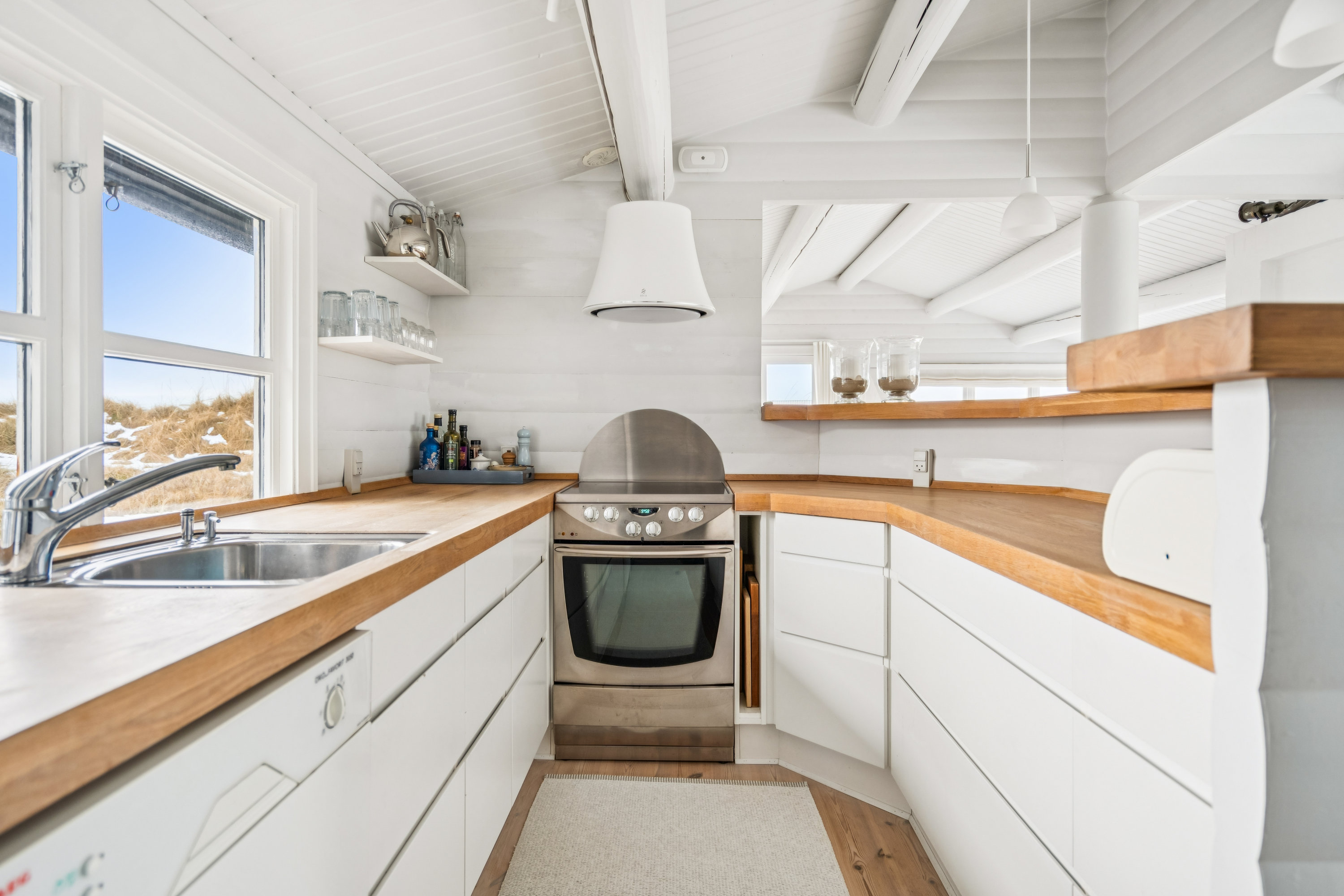 Fremhævet køkken billede i fuldskærmstilstand. Billede af Hamiltonvej 23A, Gl. Skagen, 9990 Skagen