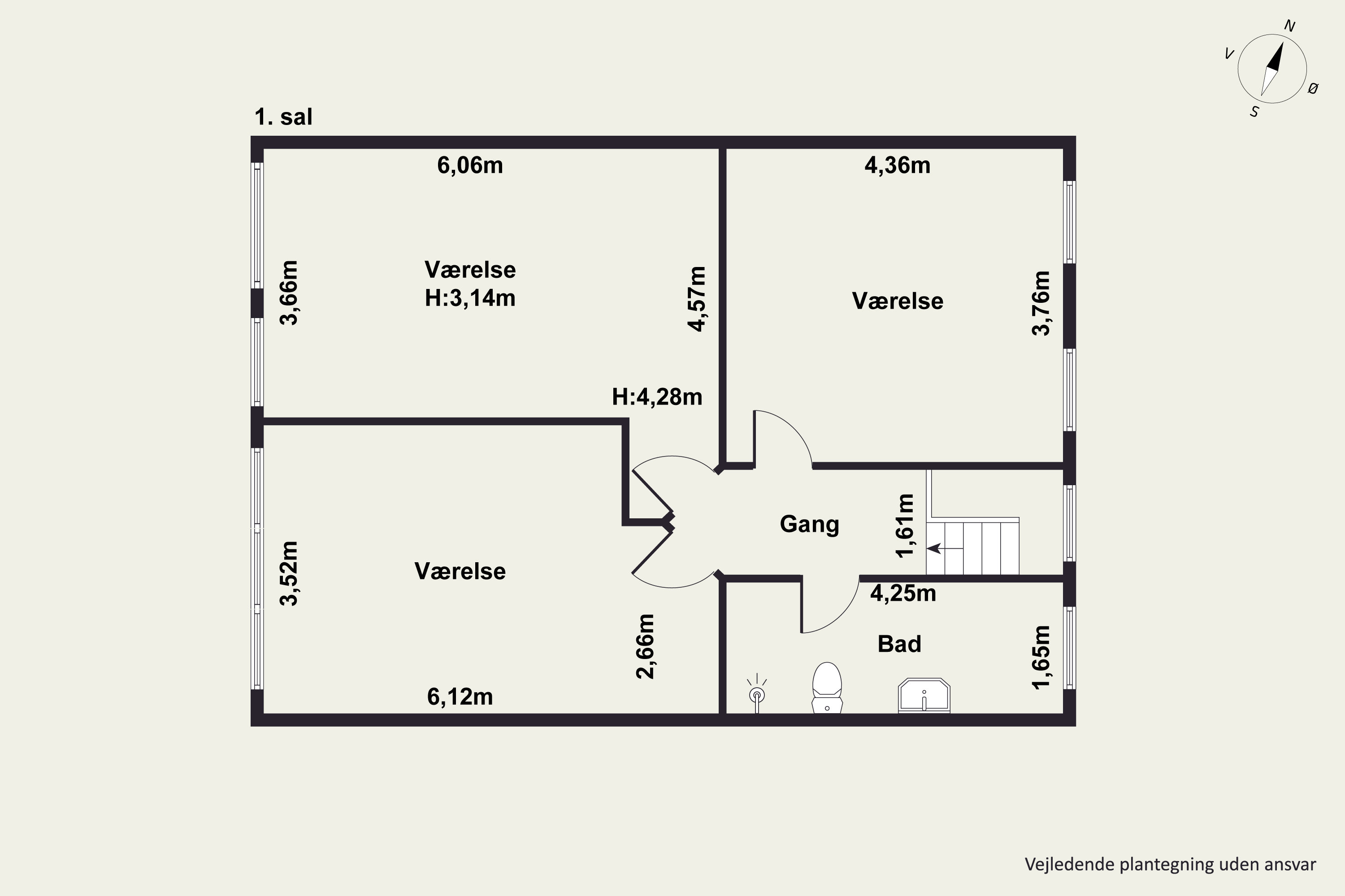 Plantegninger billede af Kærskiftevej 213, 2500 Valby