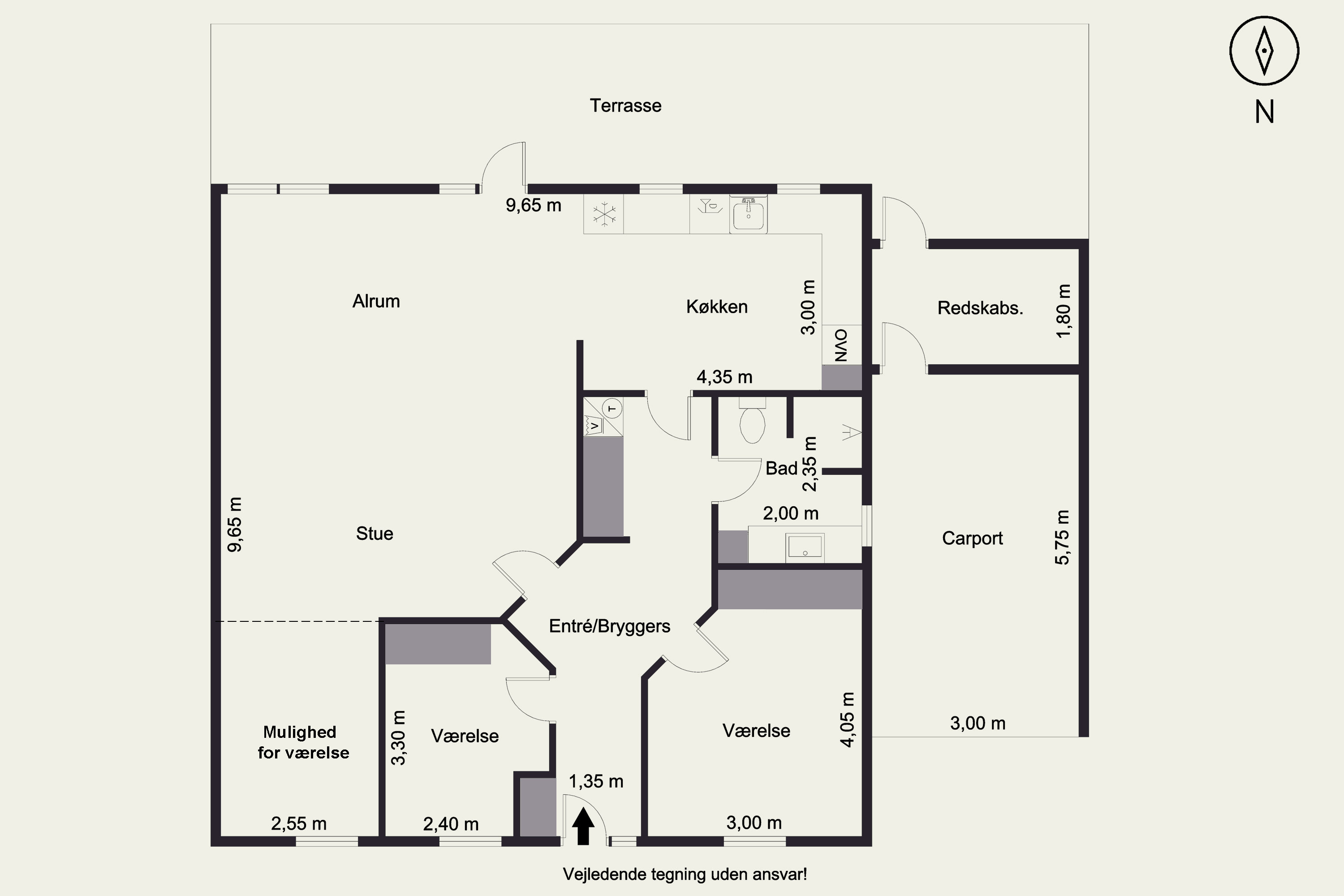 Plantegninger billede af Møllevej 11G, 7500 Holstebro