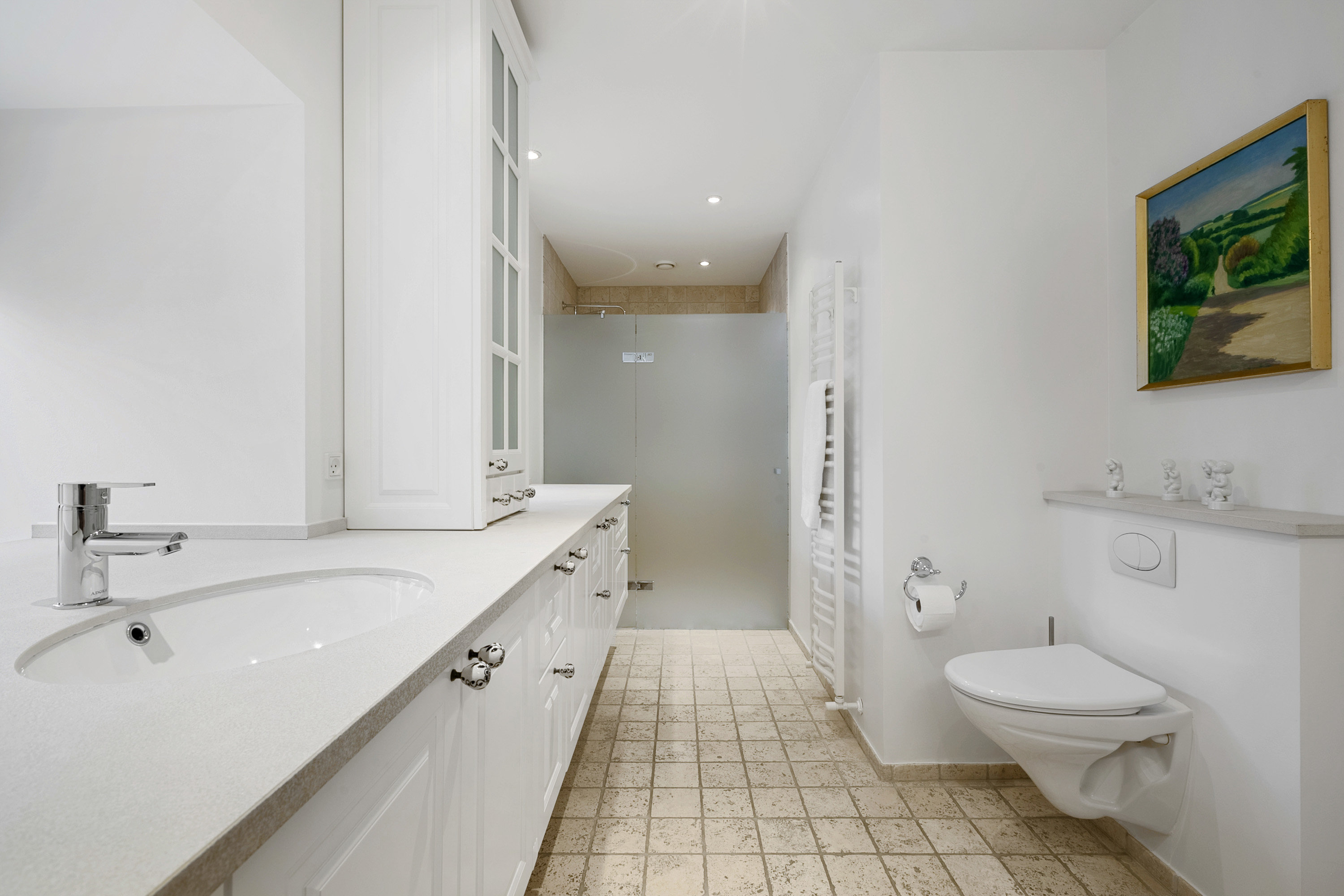 Fremhævet badeværelse billede i fuldskærmstilstand. Billede af Trøjborgvej 3, Kollund, 6340 Kruså