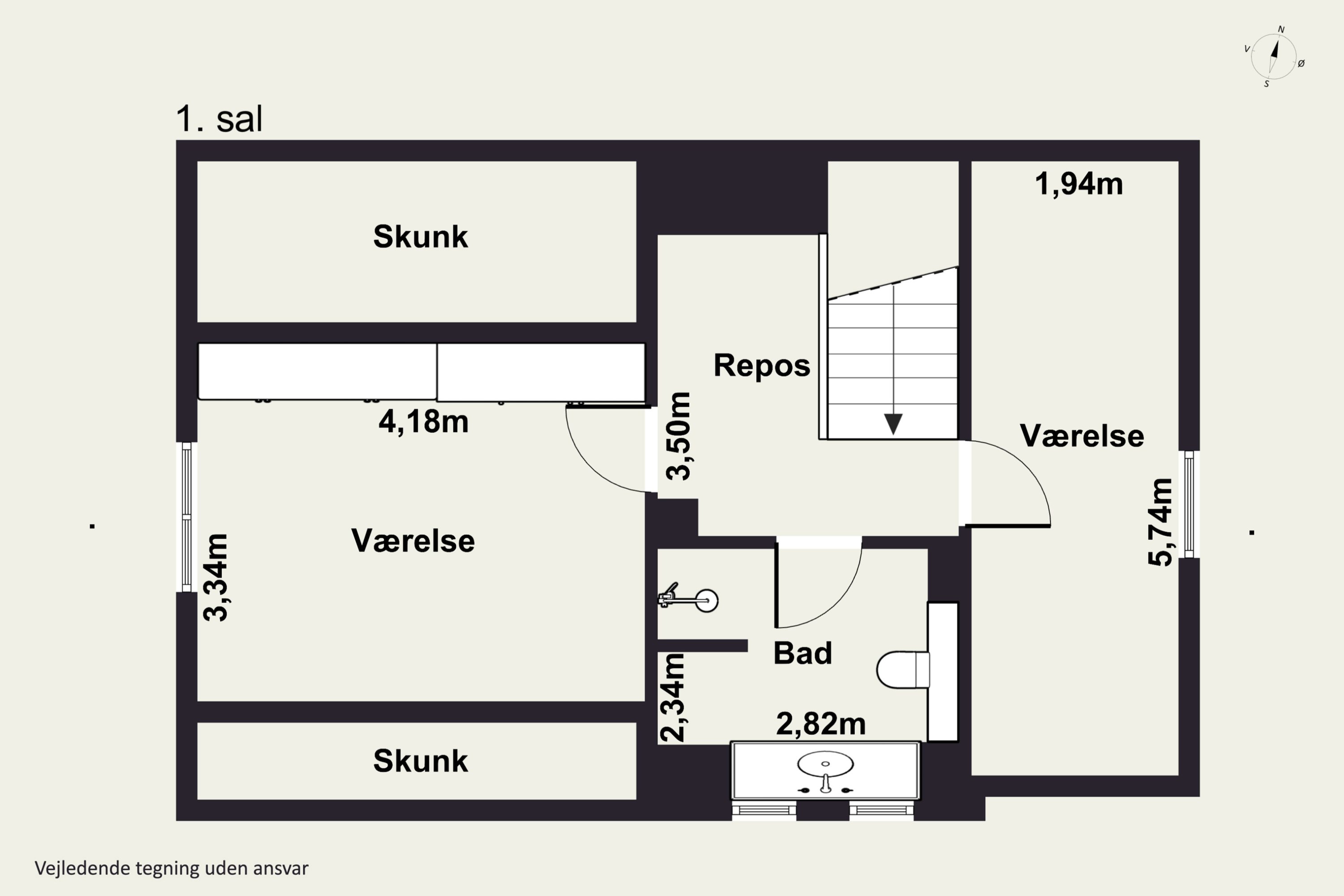 Plantegninger billede af Ceylonvej 32, 2300 København S