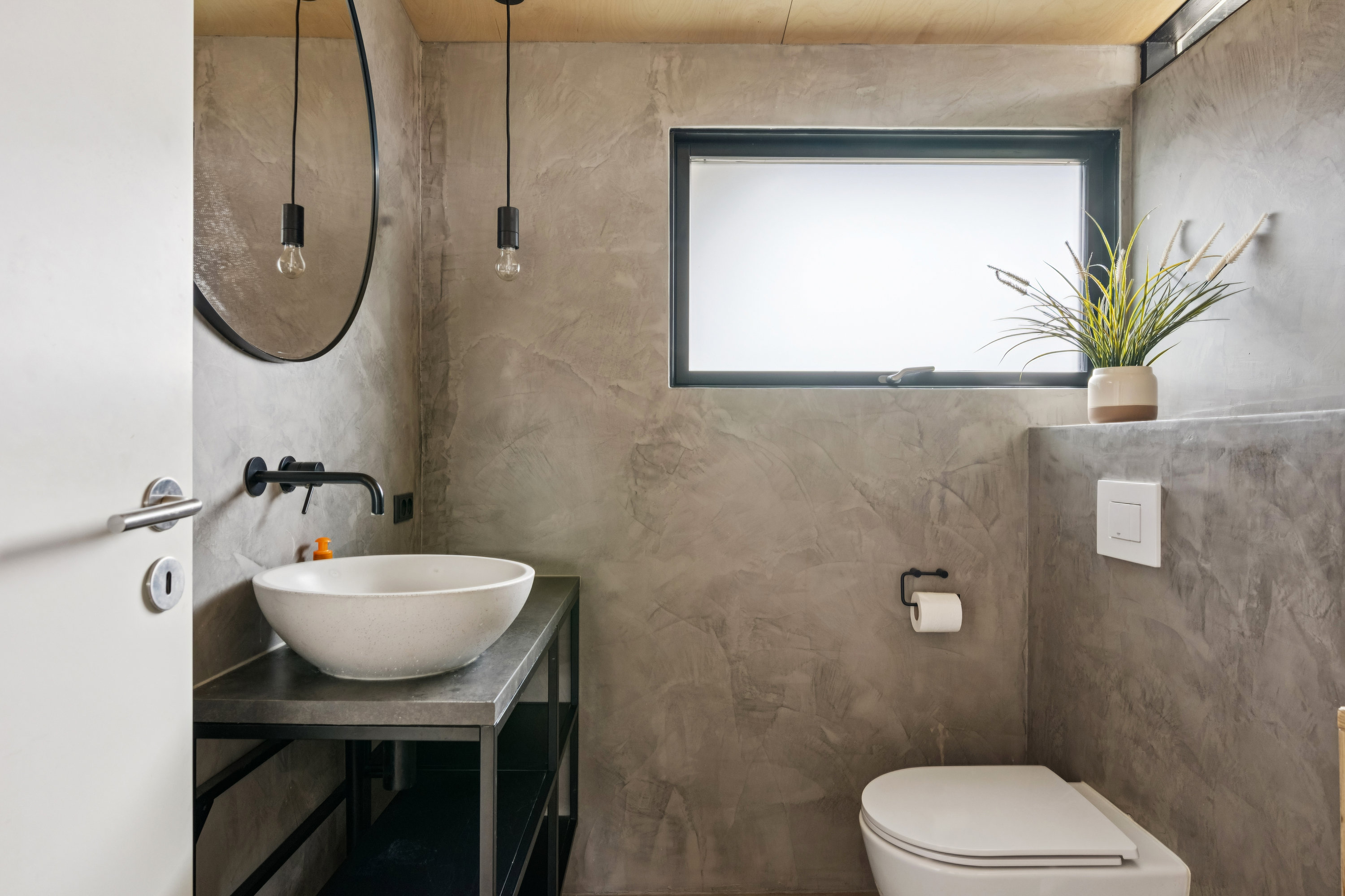 Fremhævet badeværelse billede i fuldskærmstilstand. Billede af Skødshovedgård 39, Skødshoved Strand, 8420 Knebel