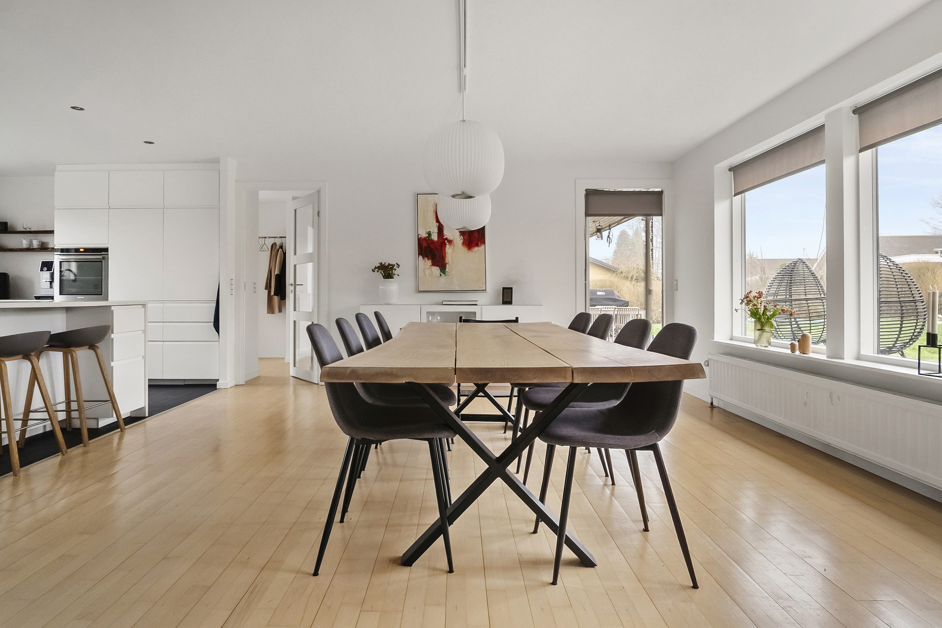 Fremhævet spisekøkken billede i fuldskærmstilstand. Billede af Bechsmindevej 12, 8700 Horsens