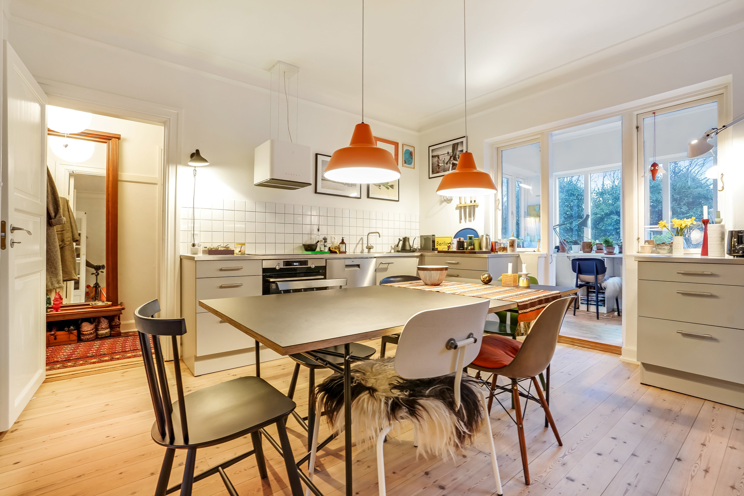 Fremhævet køkken billede i fuldskærmstilstand. Billede af J.C. La Cours Vej 6, st.., 5000 Odense C