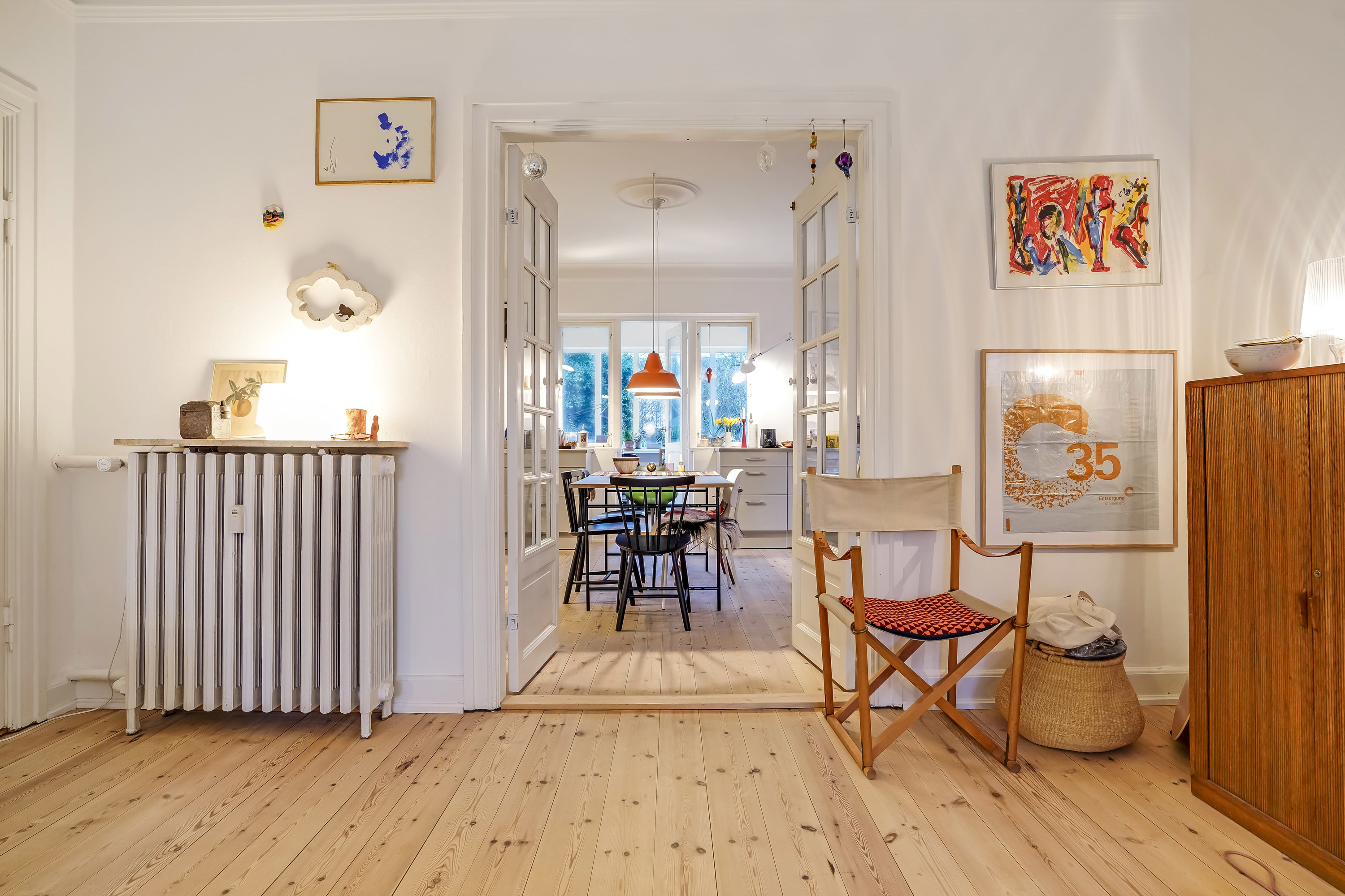 Fremhævet stue billede i fuldskærmstilstand. Billede af J.C. La Cours Vej 6, st.., 5000 Odense C