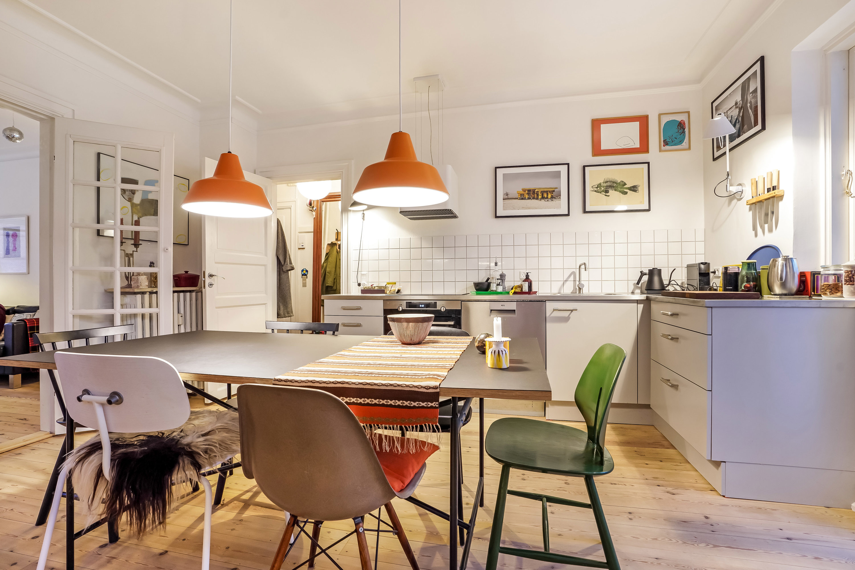 Fremhævet køkken billede i fuldskærmstilstand. Billede af J.C. La Cours Vej 6, st.., 5000 Odense C