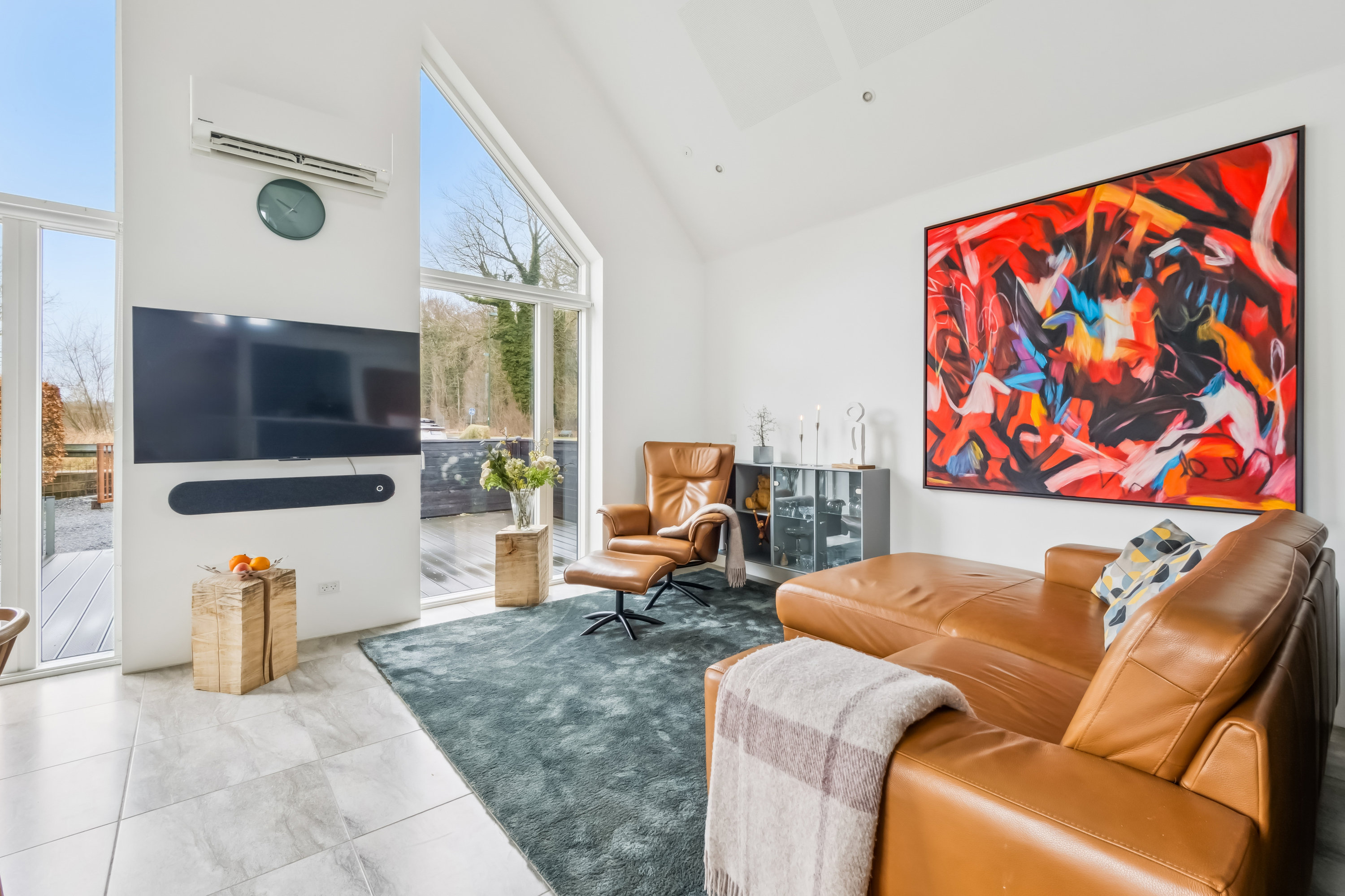 Fremhævet stue billede i fuldskærmstilstand. Billede af Bækkevej 14, 7800 Skive