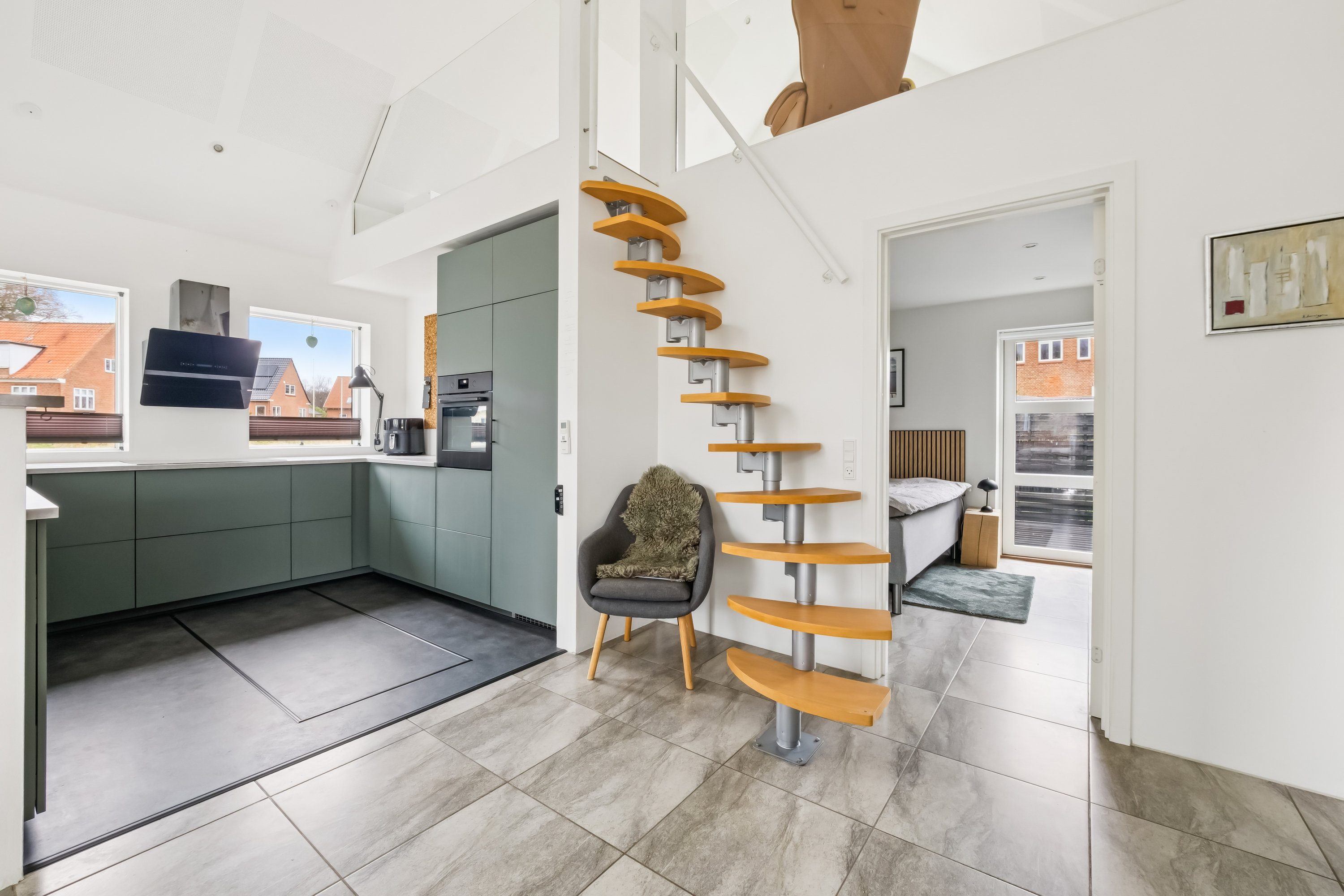 Fremhævet køkken billede i fuldskærmstilstand. Billede af Bækkevej 14, 7800 Skive