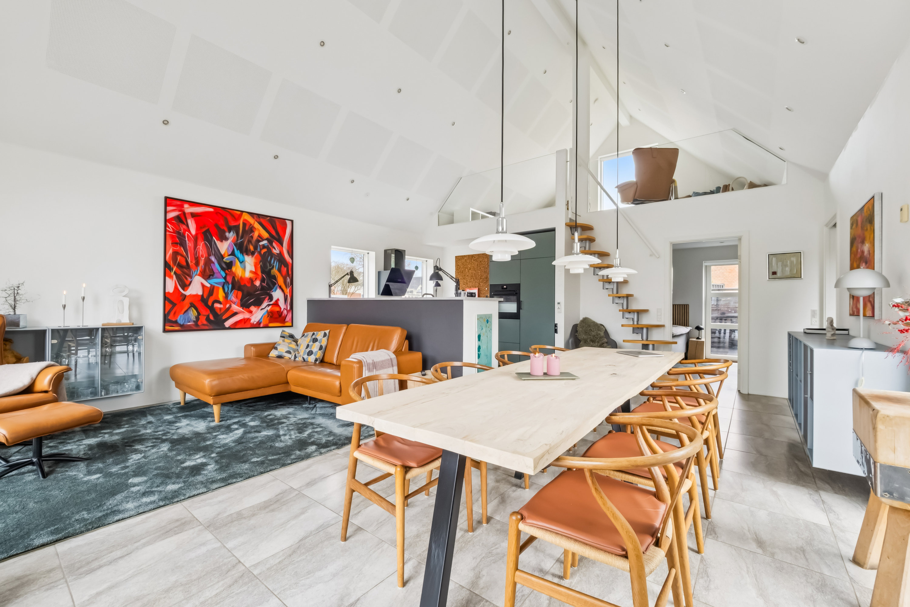 Fremhævet stue billede i fuldskærmstilstand. Billede af Bækkevej 14, 7800 Skive