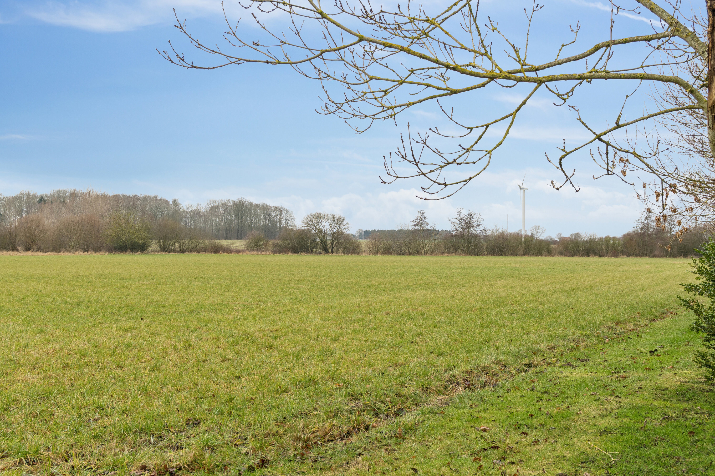 Fremhævet udsigten og grunden billede i fuldskærmstilstand. Billede af Malmose 11, Kissendrup, 5540 Ullerslev