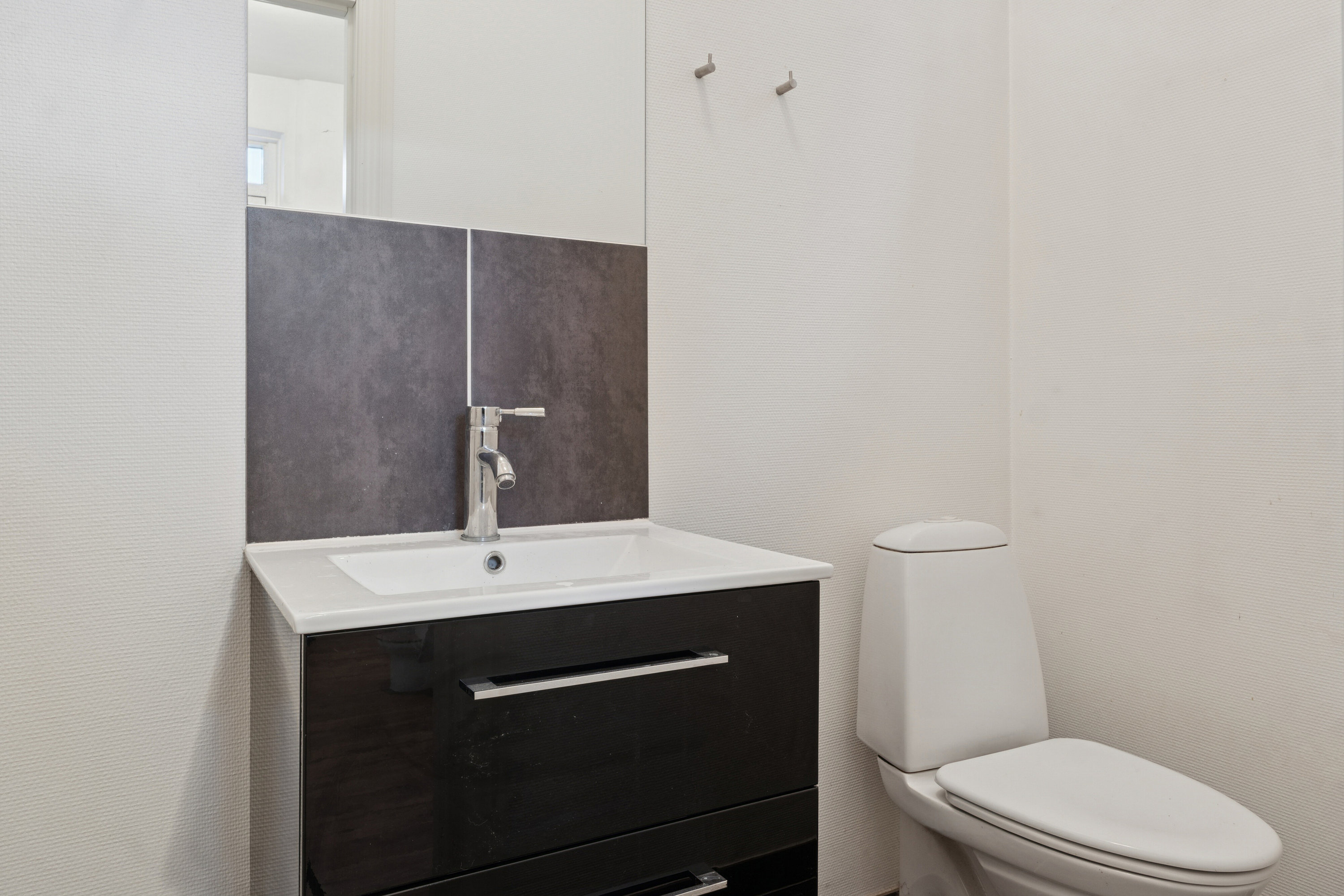 Fremhævet badeværelse billede i fuldskærmstilstand. Billede af Ramsherred 75, 5900 Rudkøbing