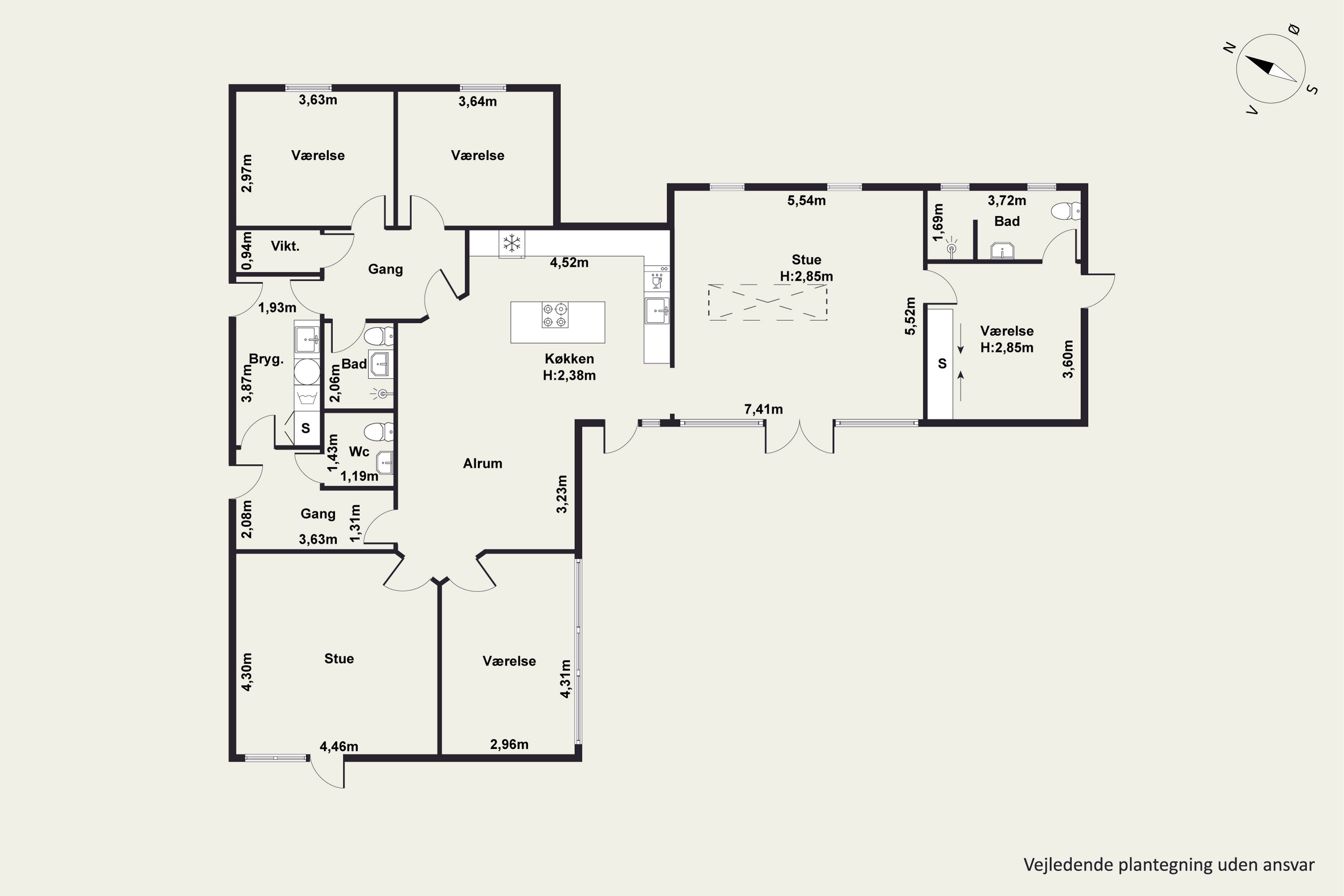 Plantegninger billede af Jacob Adelborgs Allé 15, 8240 Risskov