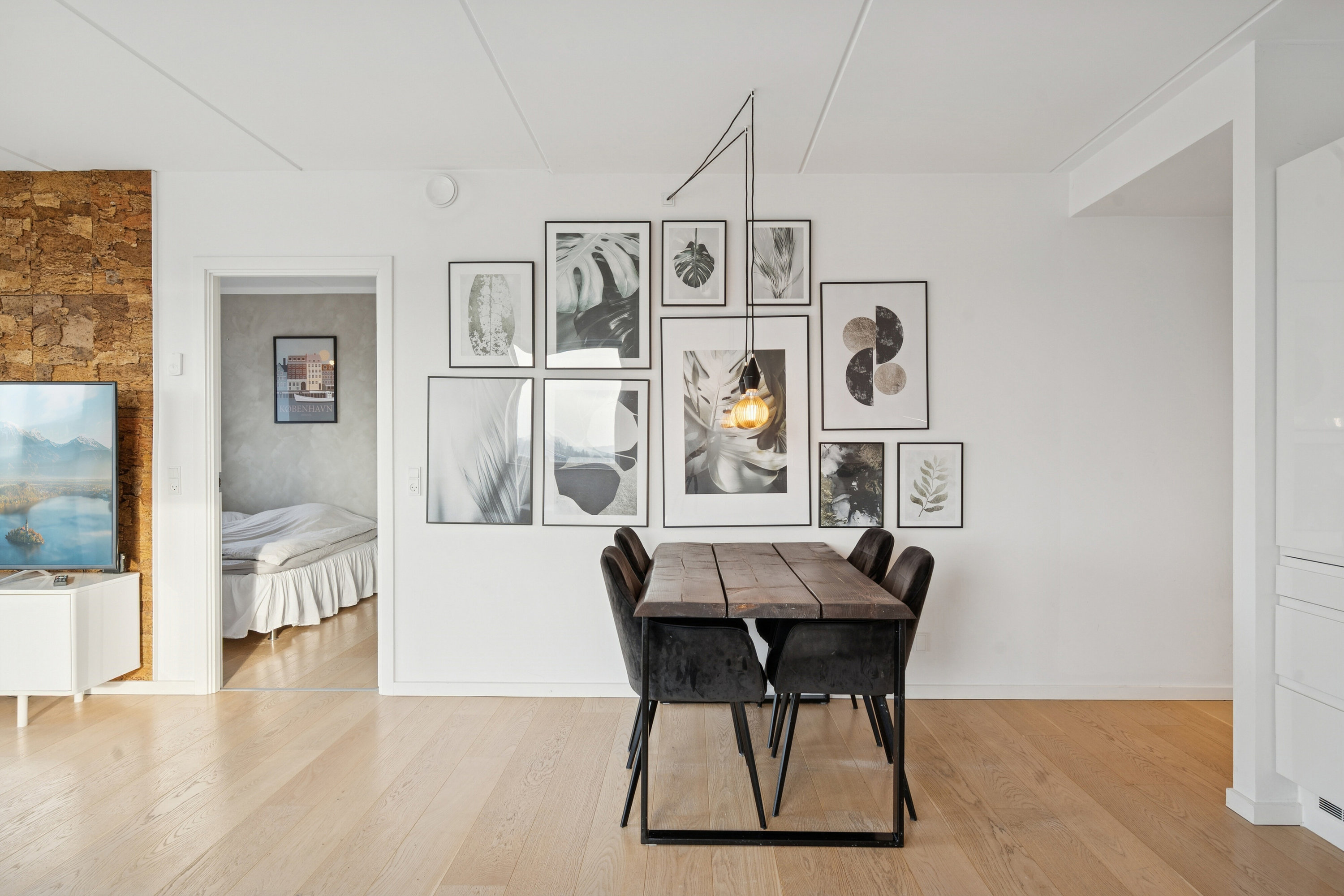 Fremhævet spisestue billede i fuldskærmstilstand. Billede af Kaffevej 39, 6. tv., 2610 Rødovre