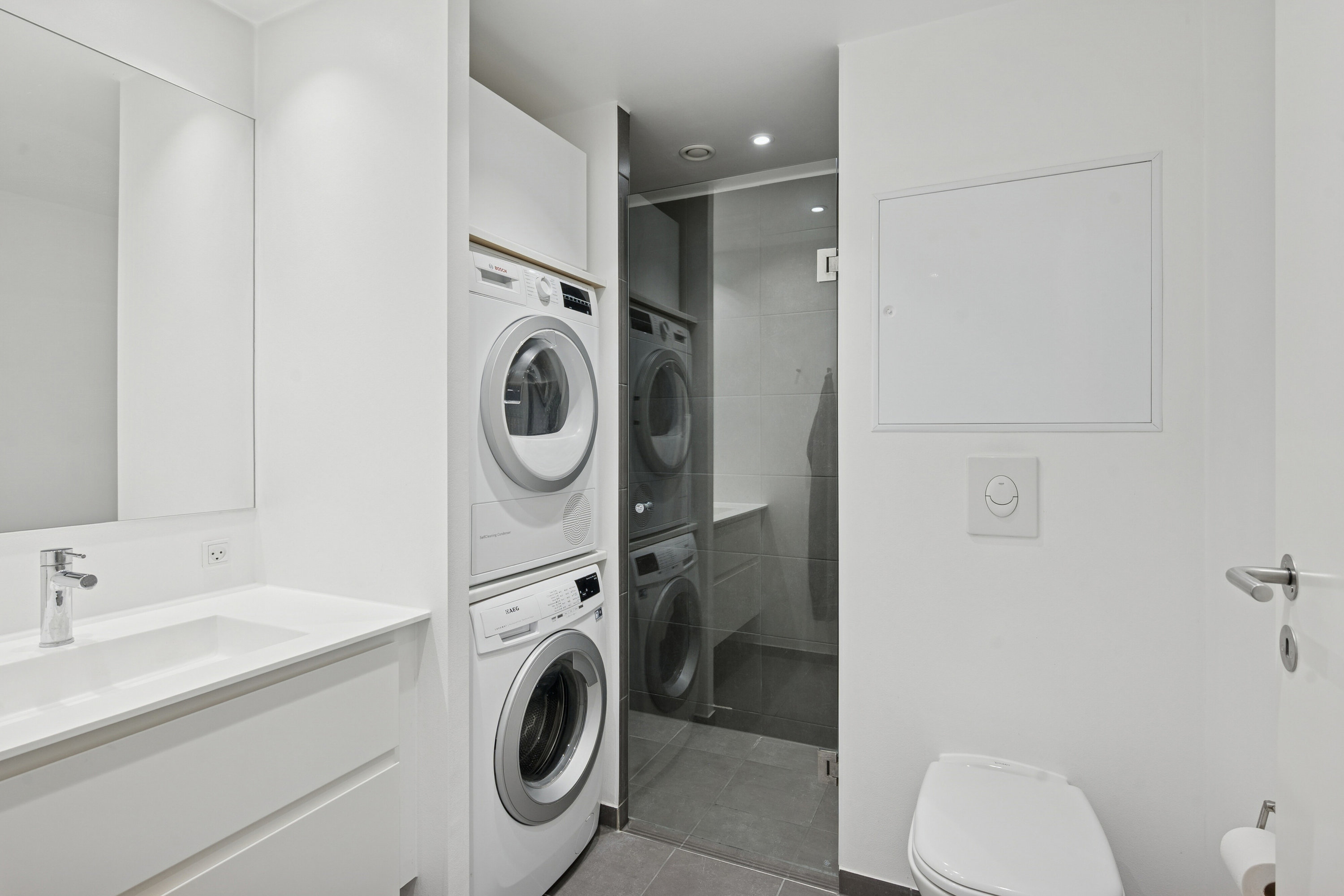 Fremhævet badeværelse billede i fuldskærmstilstand. Billede af Kaffevej 39, 6. tv., 2610 Rødovre