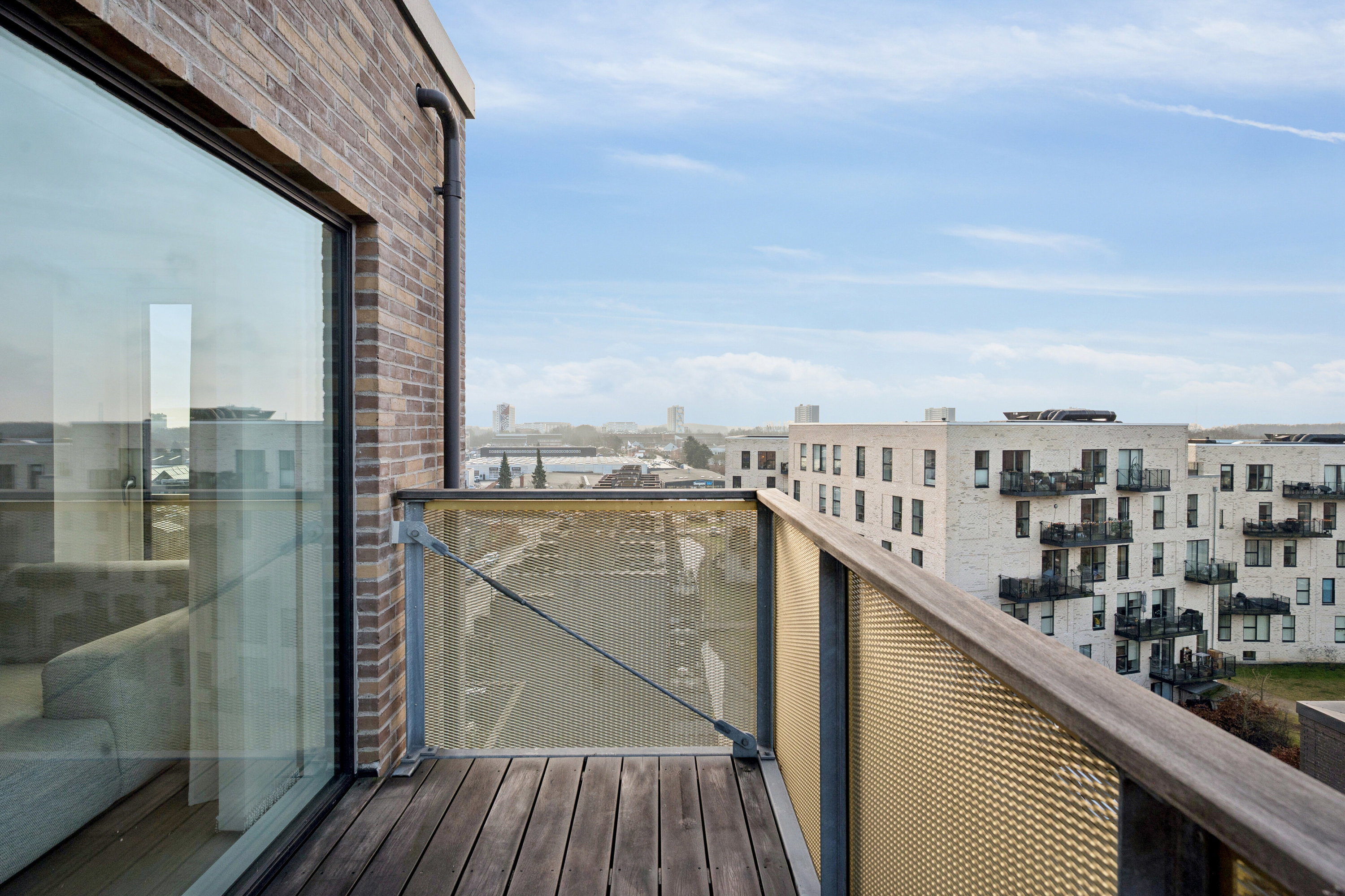 Fremhævet altan billede i fuldskærmstilstand. Billede af Kaffevej 39, 6. tv., 2610 Rødovre