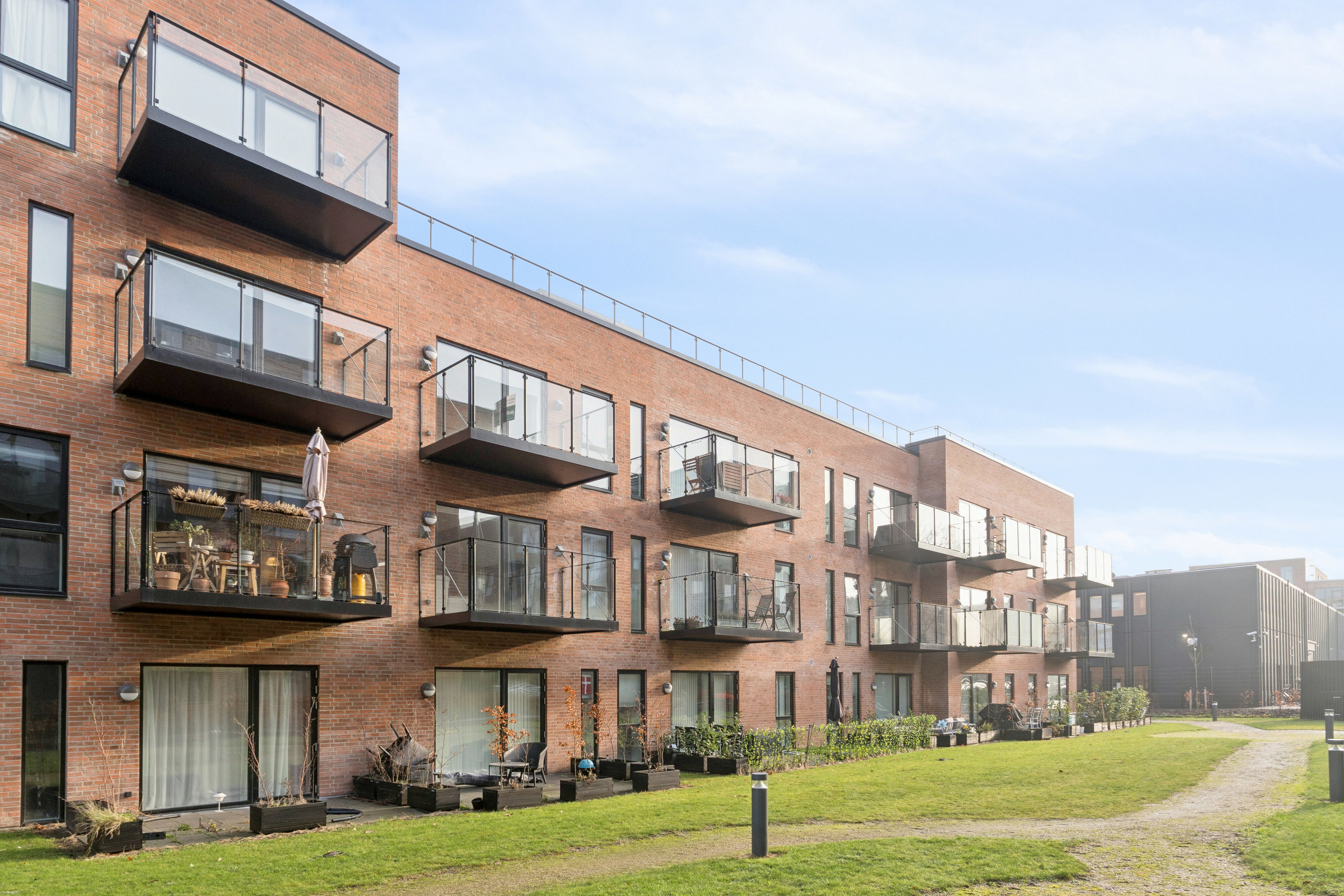 Ejerlejlighed: Gårdmiljø på Kirkebjerg Parkvej 10C, 1. th., 2605 Brøndby