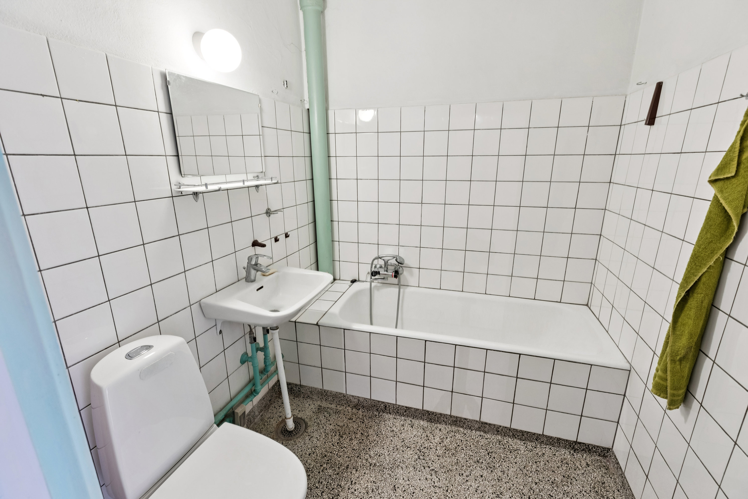 Fremhævet badeværelse billede i fuldskærmstilstand. Billede af Taastrup Hovedgade 131L, 2., 2630 Taastrup