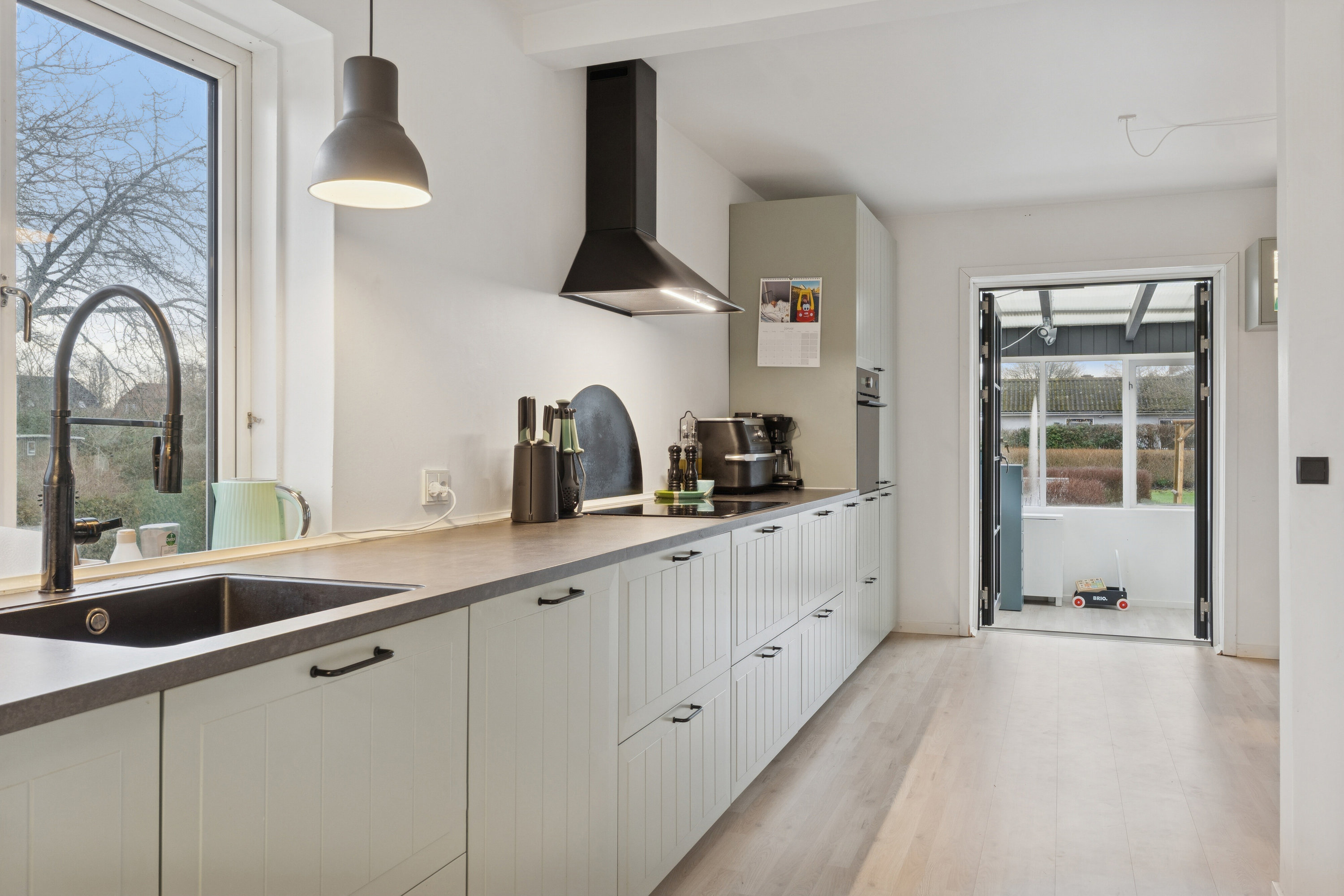 Fremhævet køkken billede i fuldskærmstilstand. Billede af Fredensvej 10, 4250 Fuglebjerg