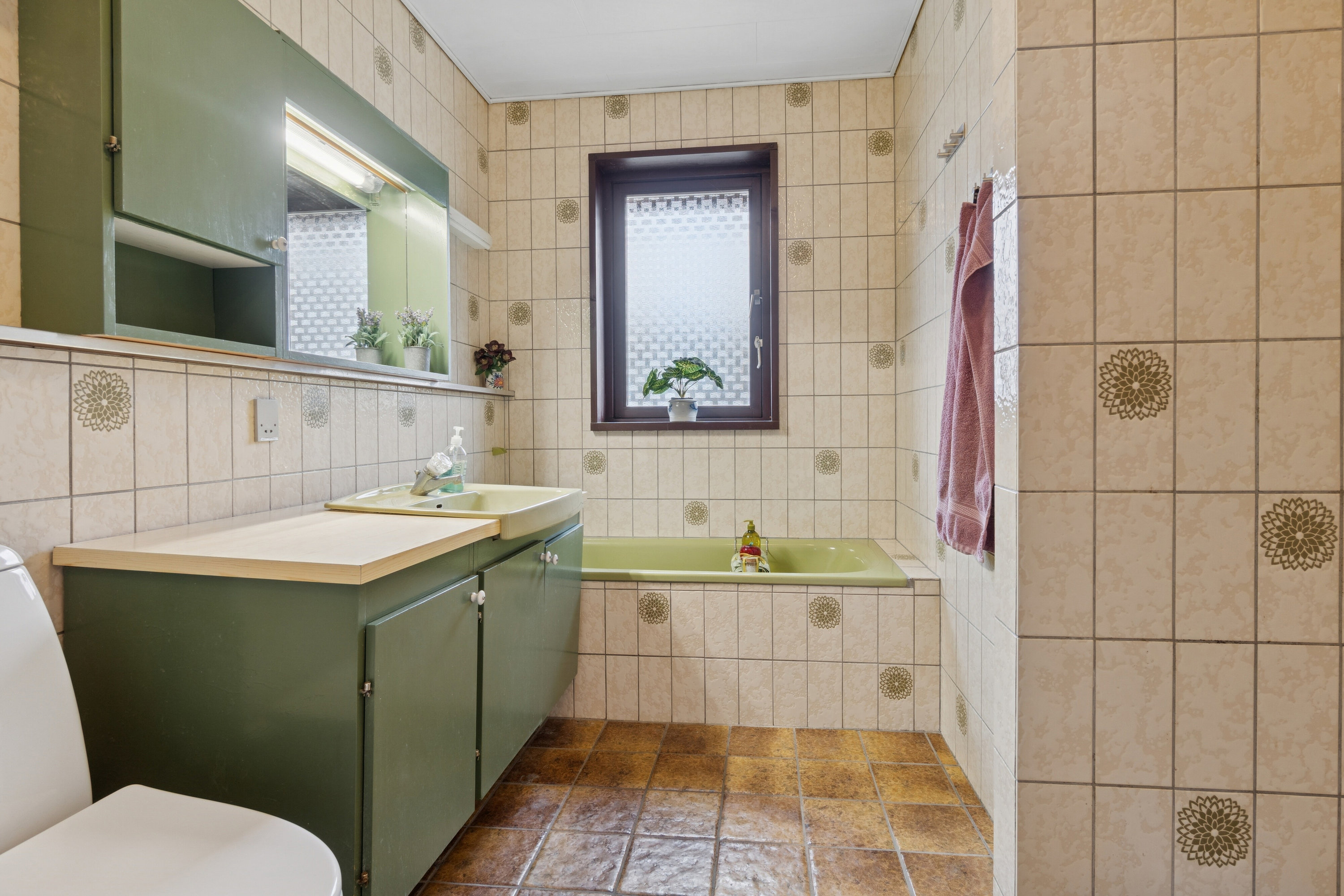 Fremhævet badeværelse billede i fuldskærmstilstand. Billede af Buen 10, Lobbæk, 3720 Aakirkeby