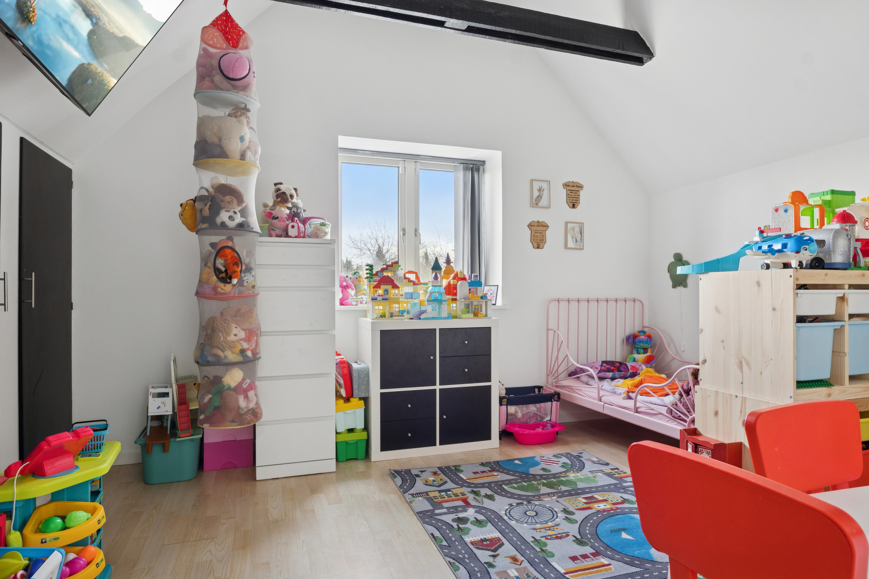 Fremhævet børneværelse billede i fuldskærmstilstand. Billede af Fredensvej 10, 4250 Fuglebjerg