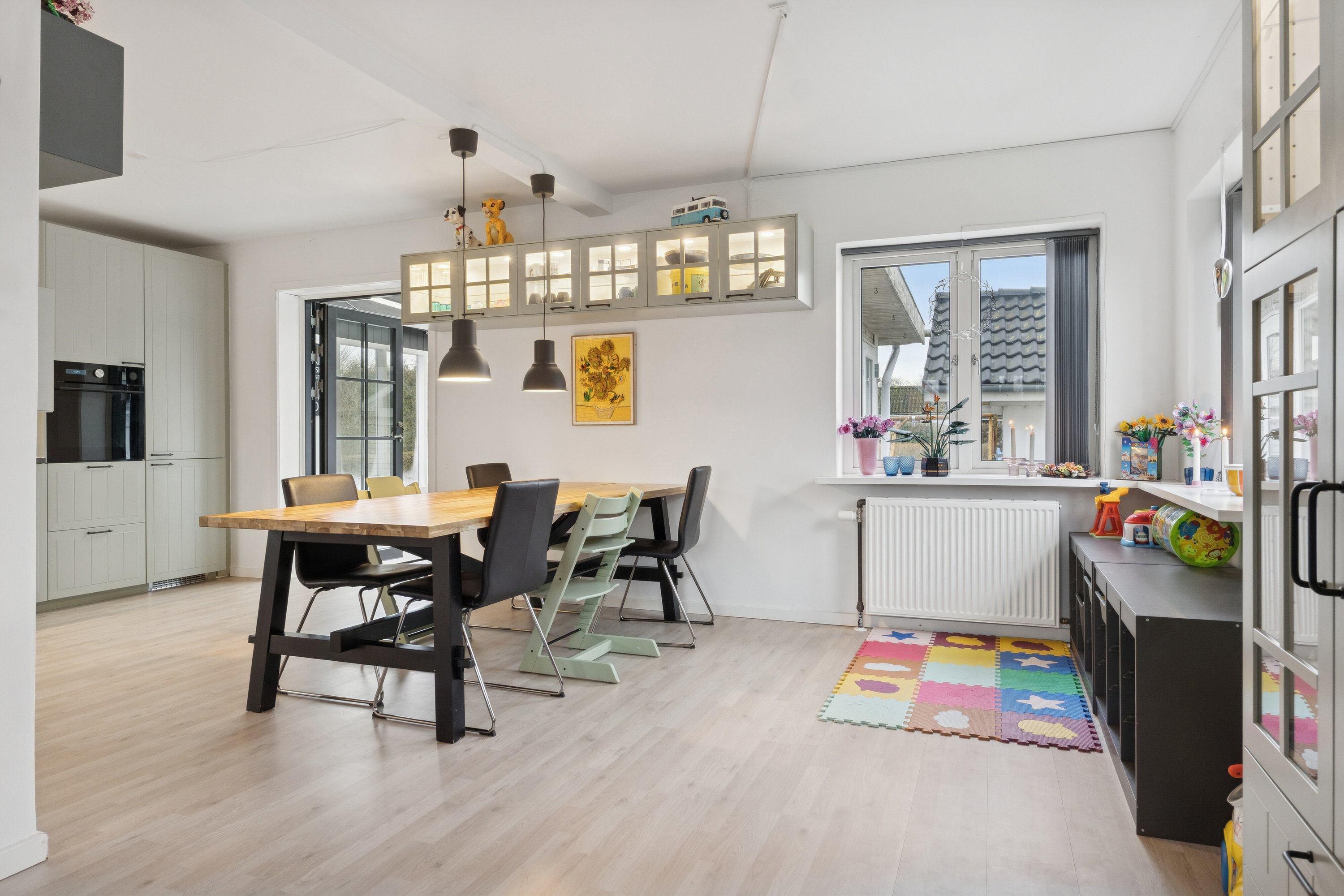 Fremhævet spisestue billede i fuldskærmstilstand. Billede af Fredensvej 10, 4250 Fuglebjerg