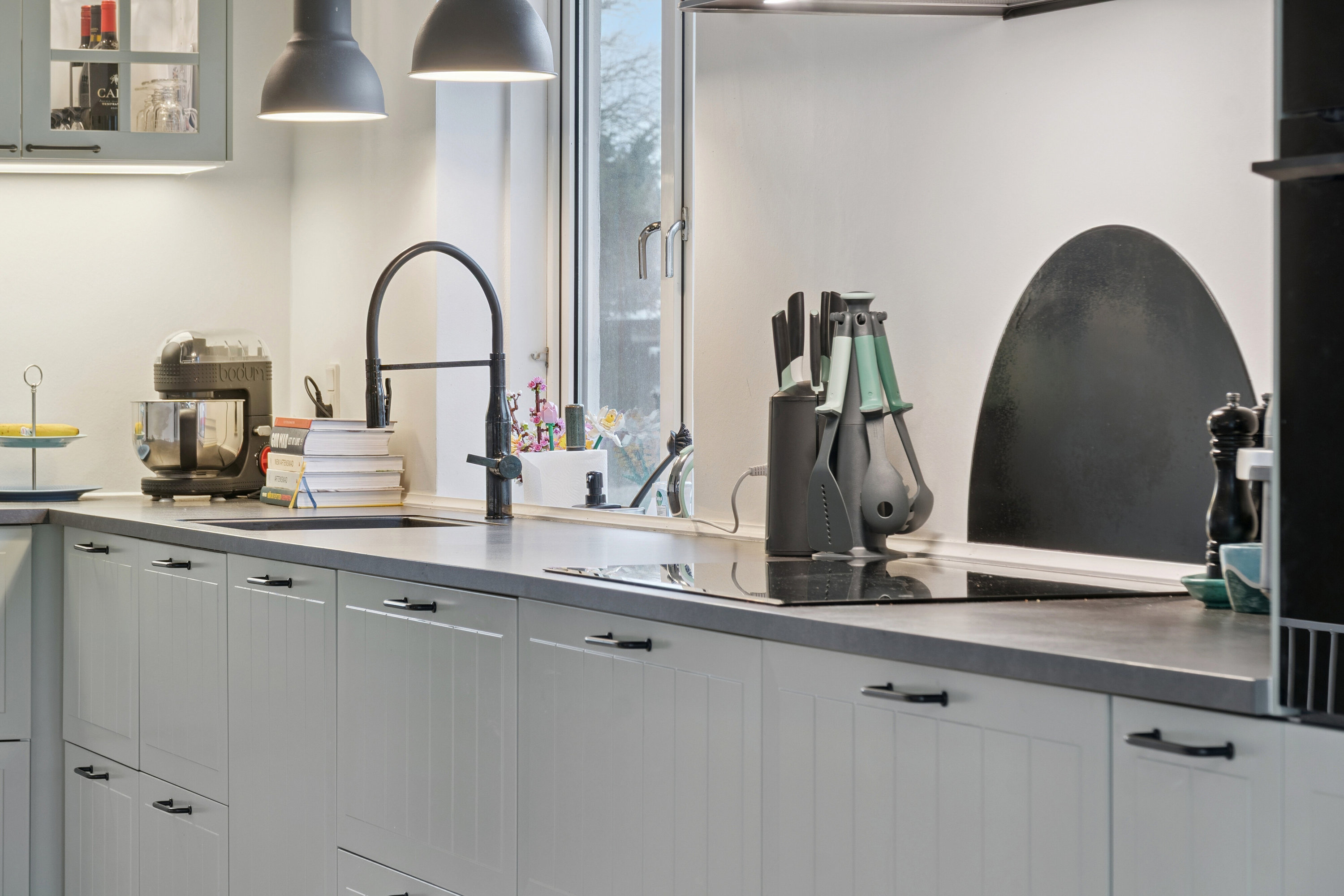 Fremhævet køkken billede i fuldskærmstilstand. Billede af Fredensvej 10, 4250 Fuglebjerg