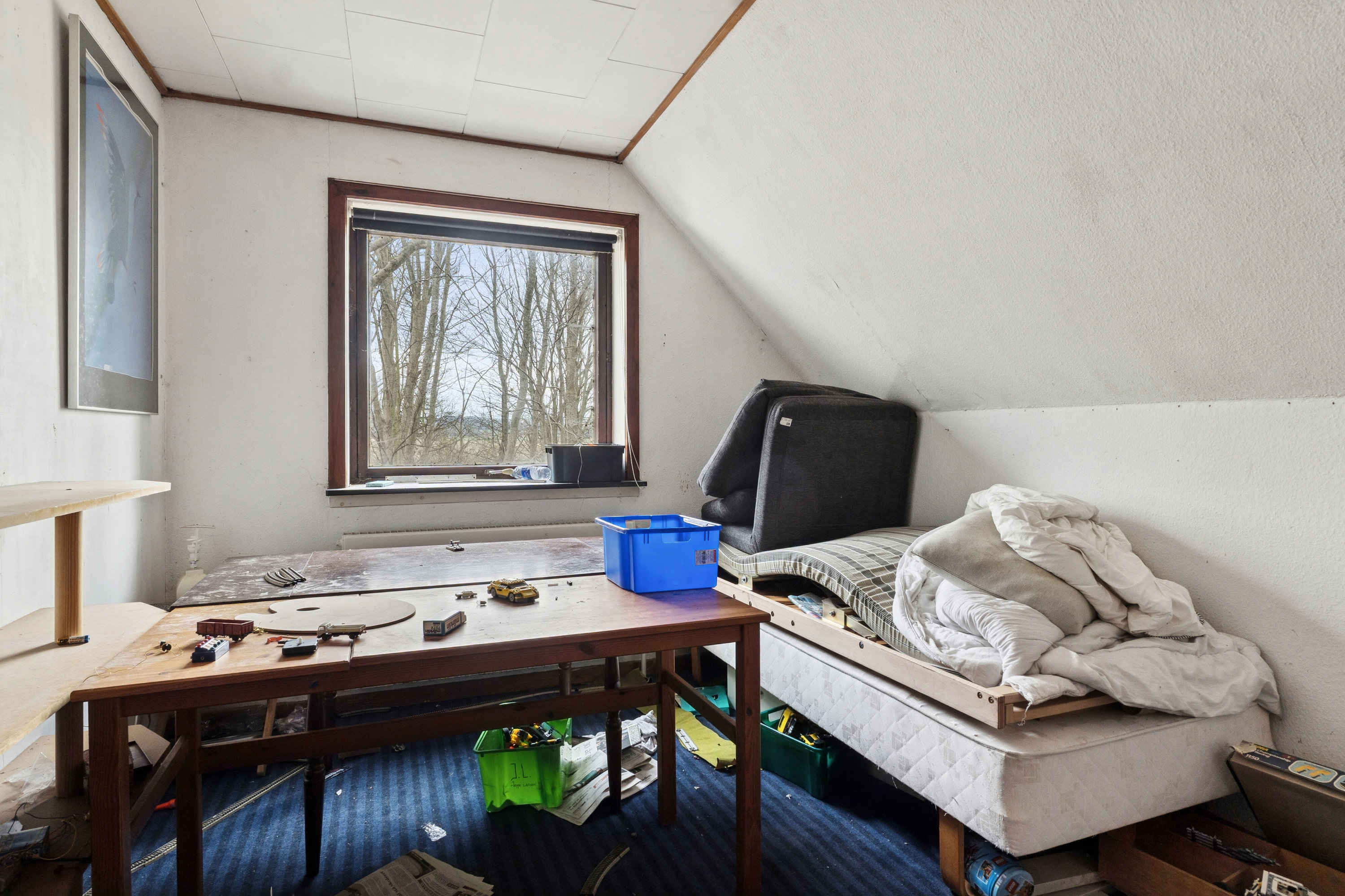 Fremhævet soveværelse billede i fuldskærmstilstand. Billede af Rådhusvej 26, 4550 Asnæs