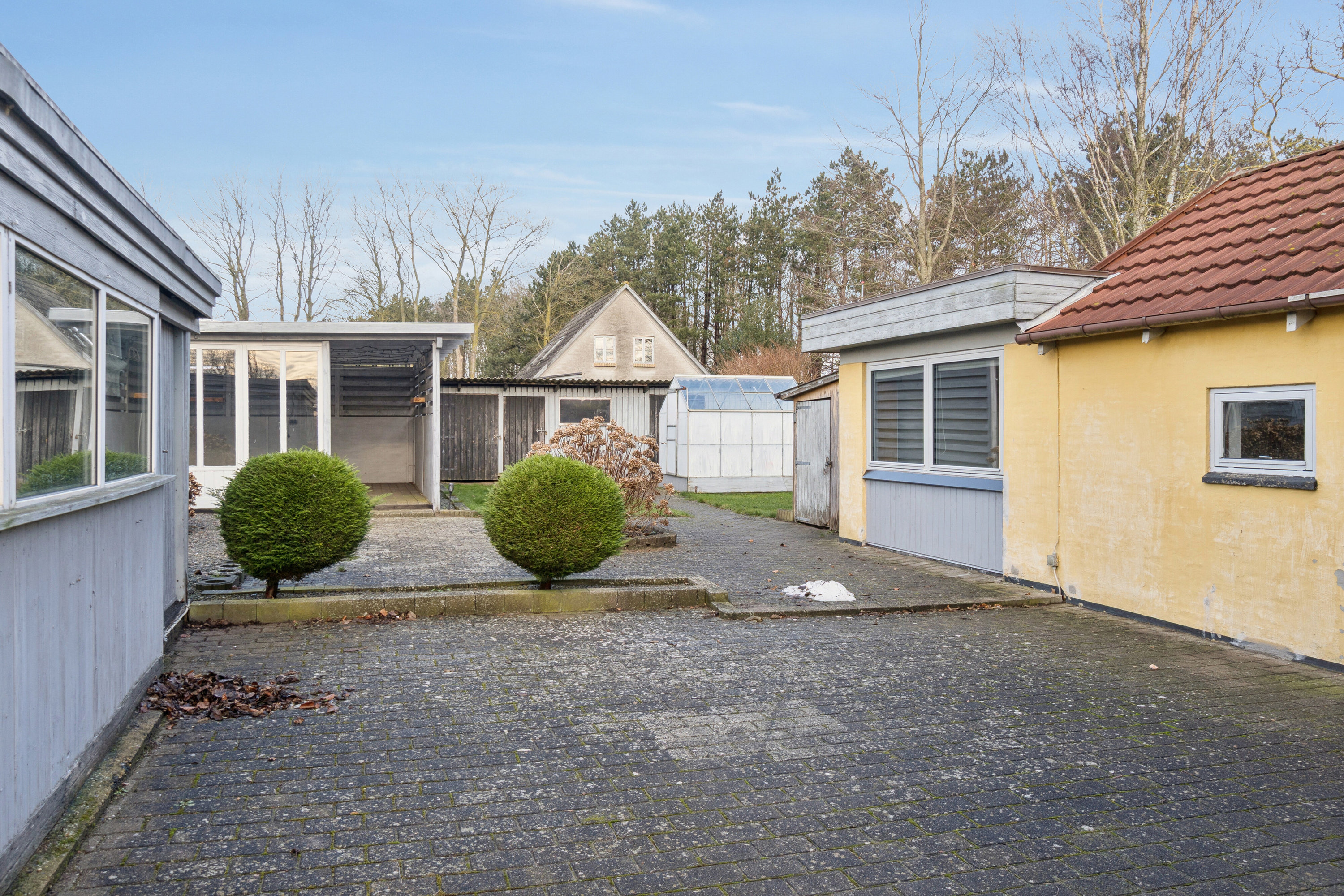 Fremhævet udendørs billede i fuldskærmstilstand. Billede af Marbæksvej 4, Hyllested, 4261 Dalmose