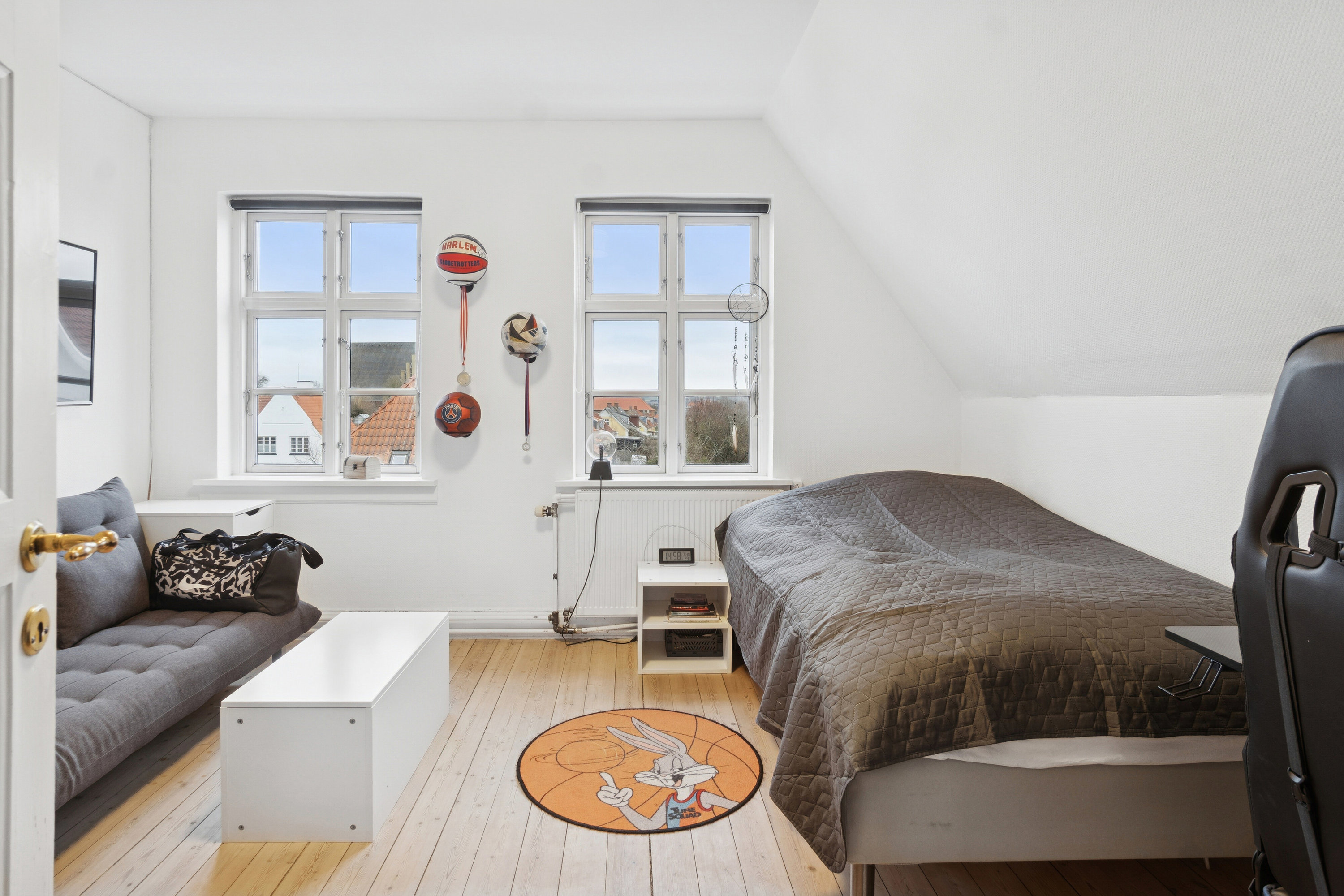 Fremhævet soveværelse billede i fuldskærmstilstand. Billede af P Paludansvej 5, 4400 Kalundborg