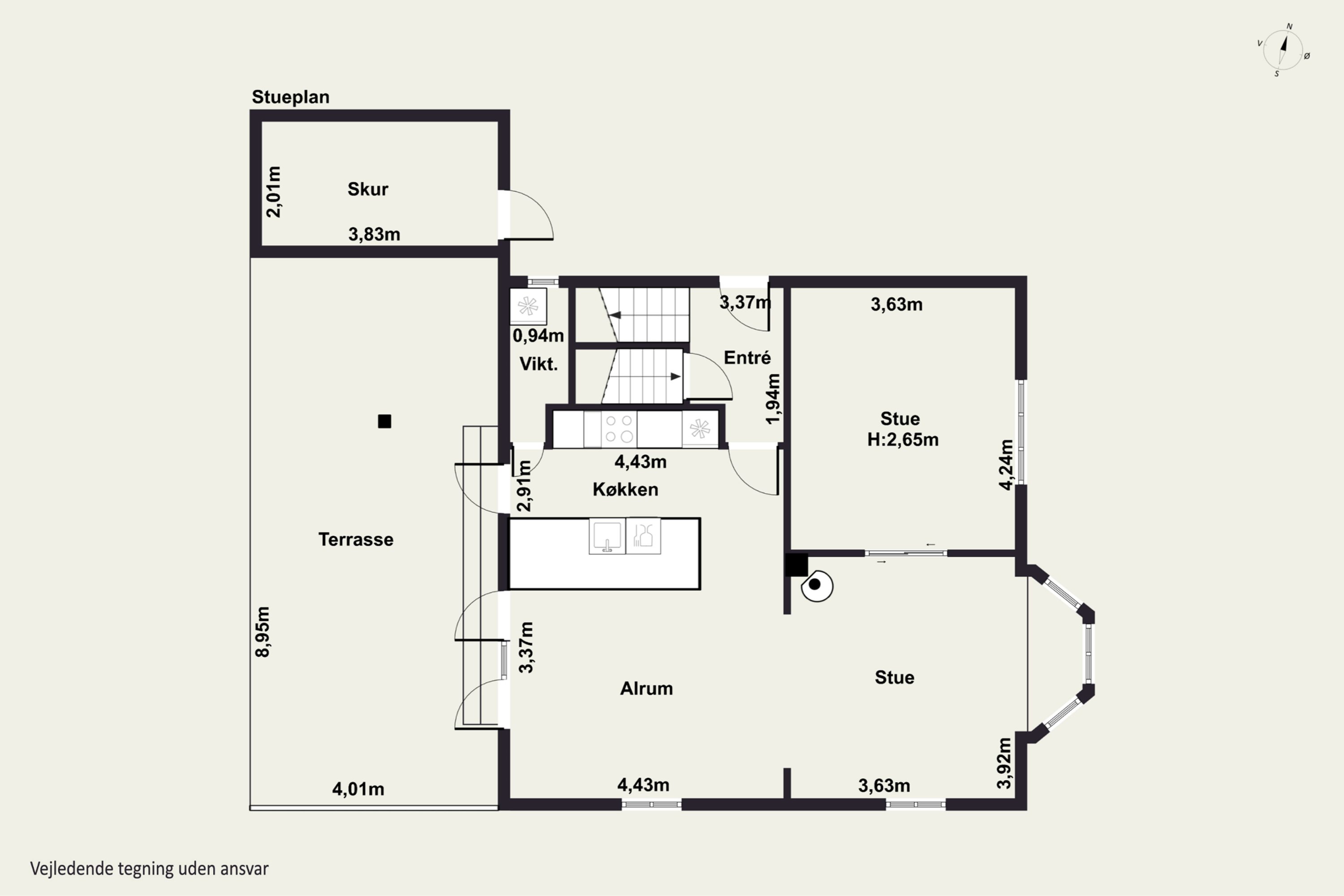Plantegninger billede af P Paludansvej 5, 4400 Kalundborg