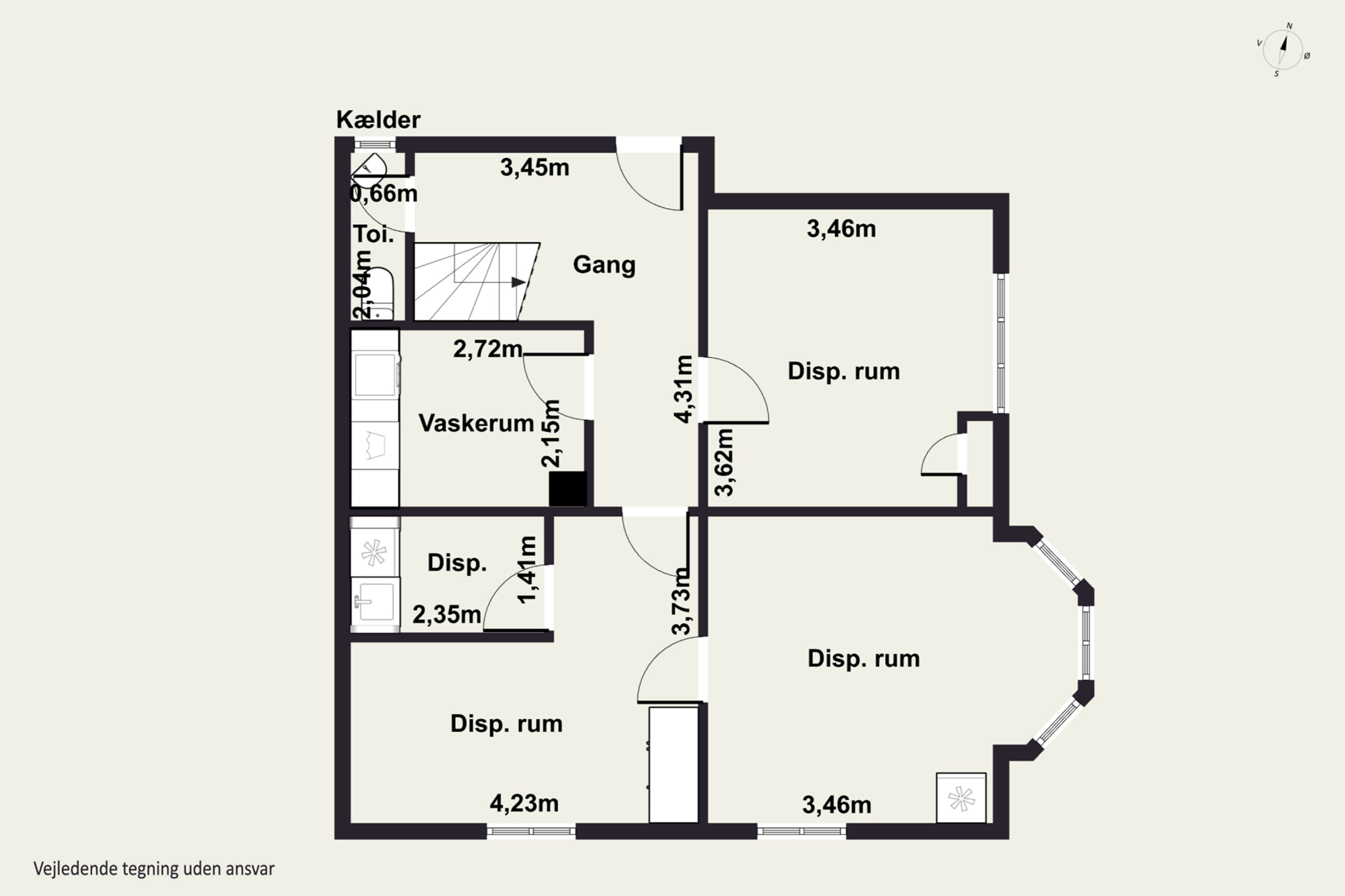 Plantegninger billede af P Paludansvej 5, 4400 Kalundborg