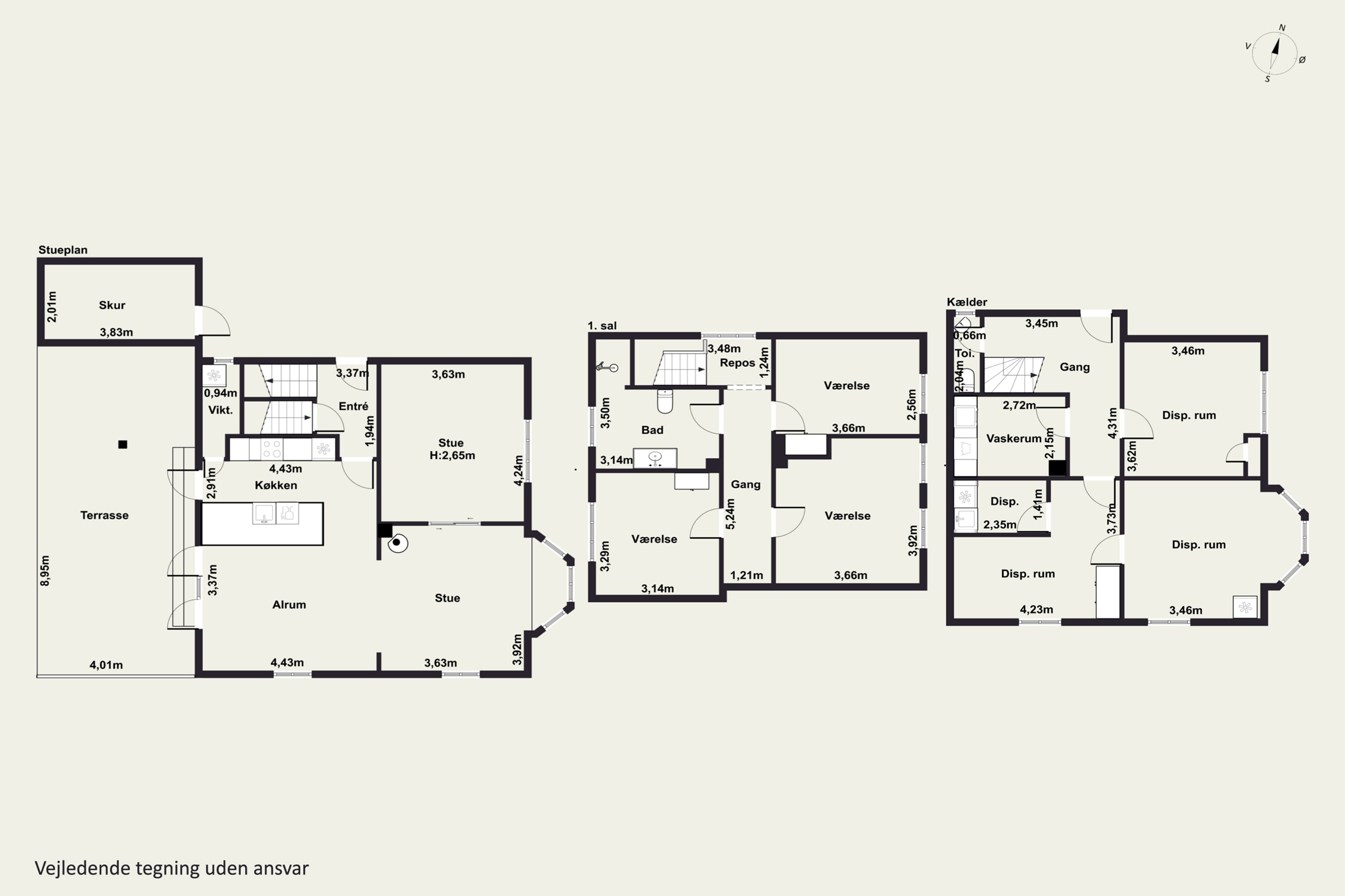 Plantegninger billede af P Paludansvej 5, 4400 Kalundborg