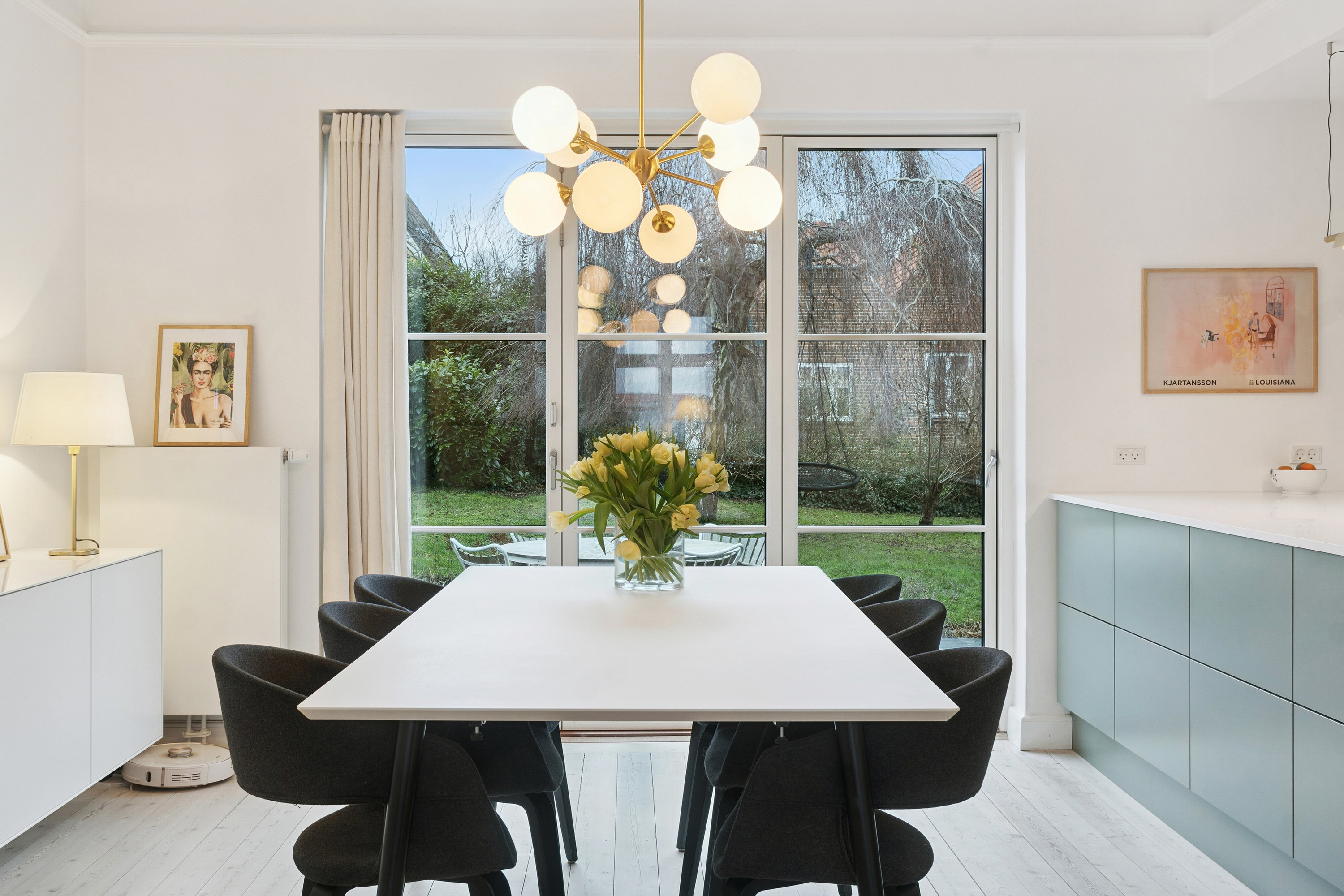 Fremhævet spisestue billede i fuldskærmstilstand. Billede af P Paludansvej 5, 4400 Kalundborg