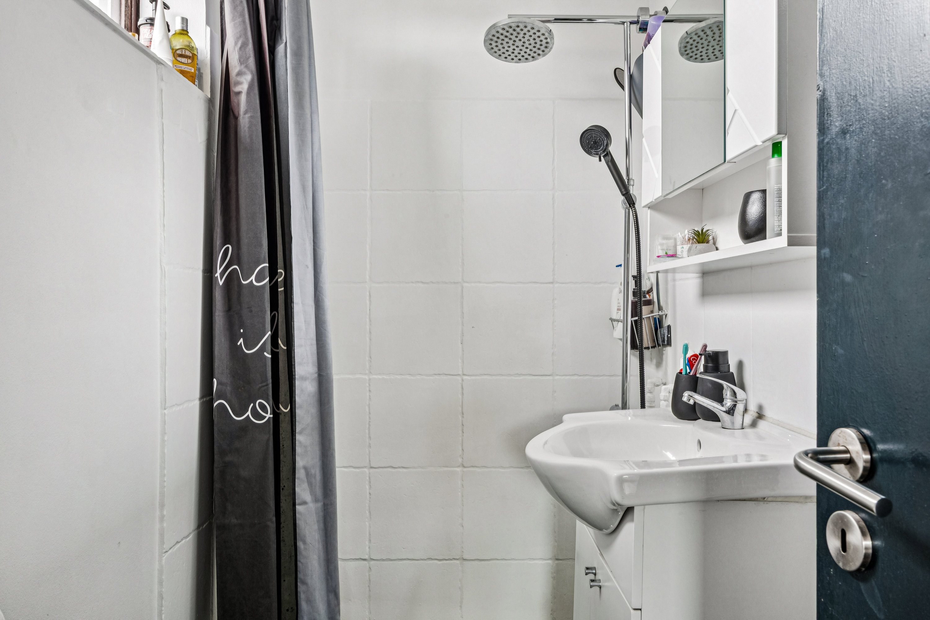 Fremhævet badeværelse billede i fuldskærmstilstand. Billede af Svalemosevej 34, 4671 Strøby