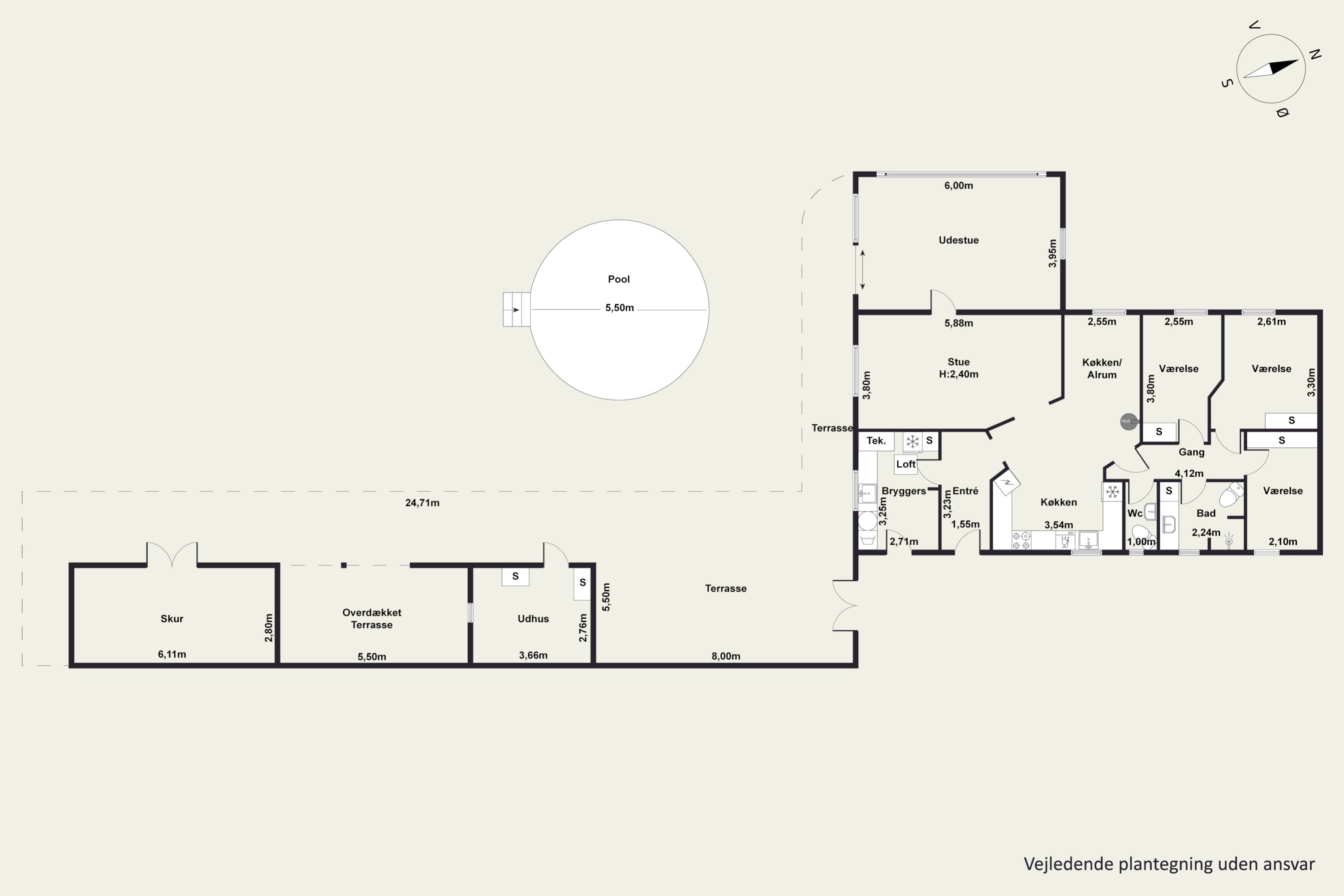 Plantegninger billede af Syrenvej 29, 4600 Køge