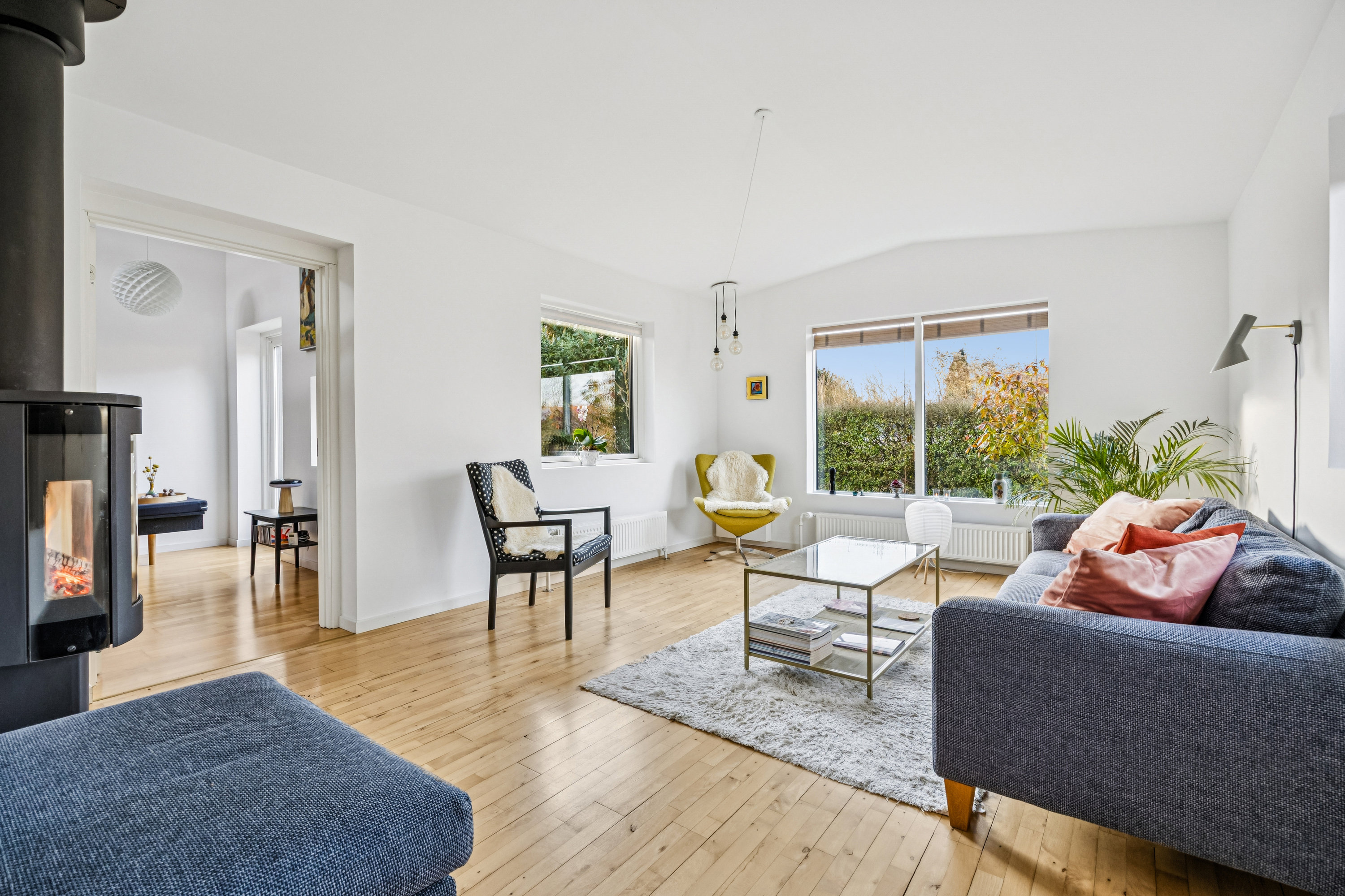 Fremhævet stue billede i fuldskærmstilstand. Billede af Birkevej 3, Strøby Egede, 4600 Køge