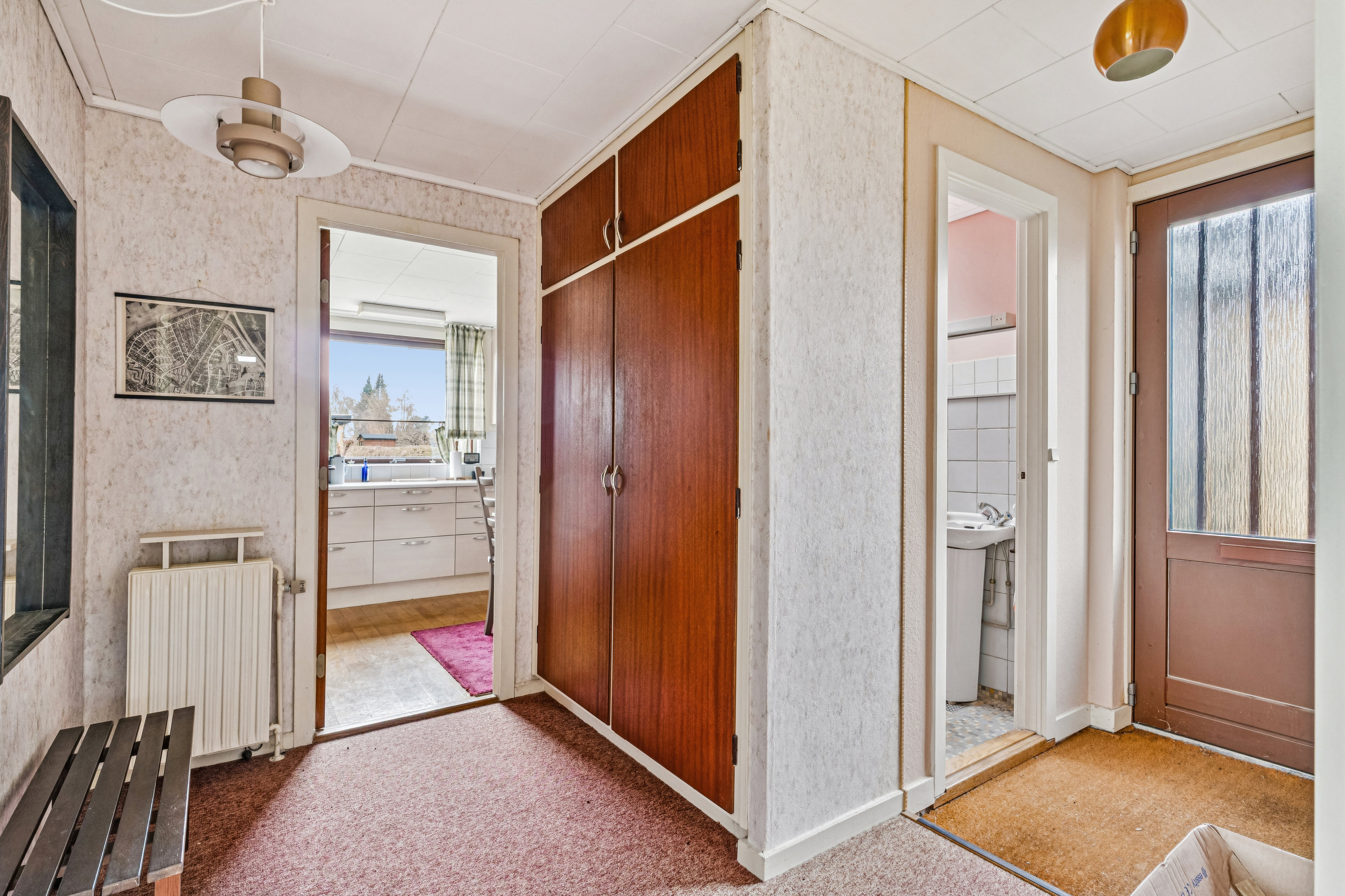 Fremhævet gang billede i fuldskærmstilstand. Billede af Bostedet 46, 3500 Værløse