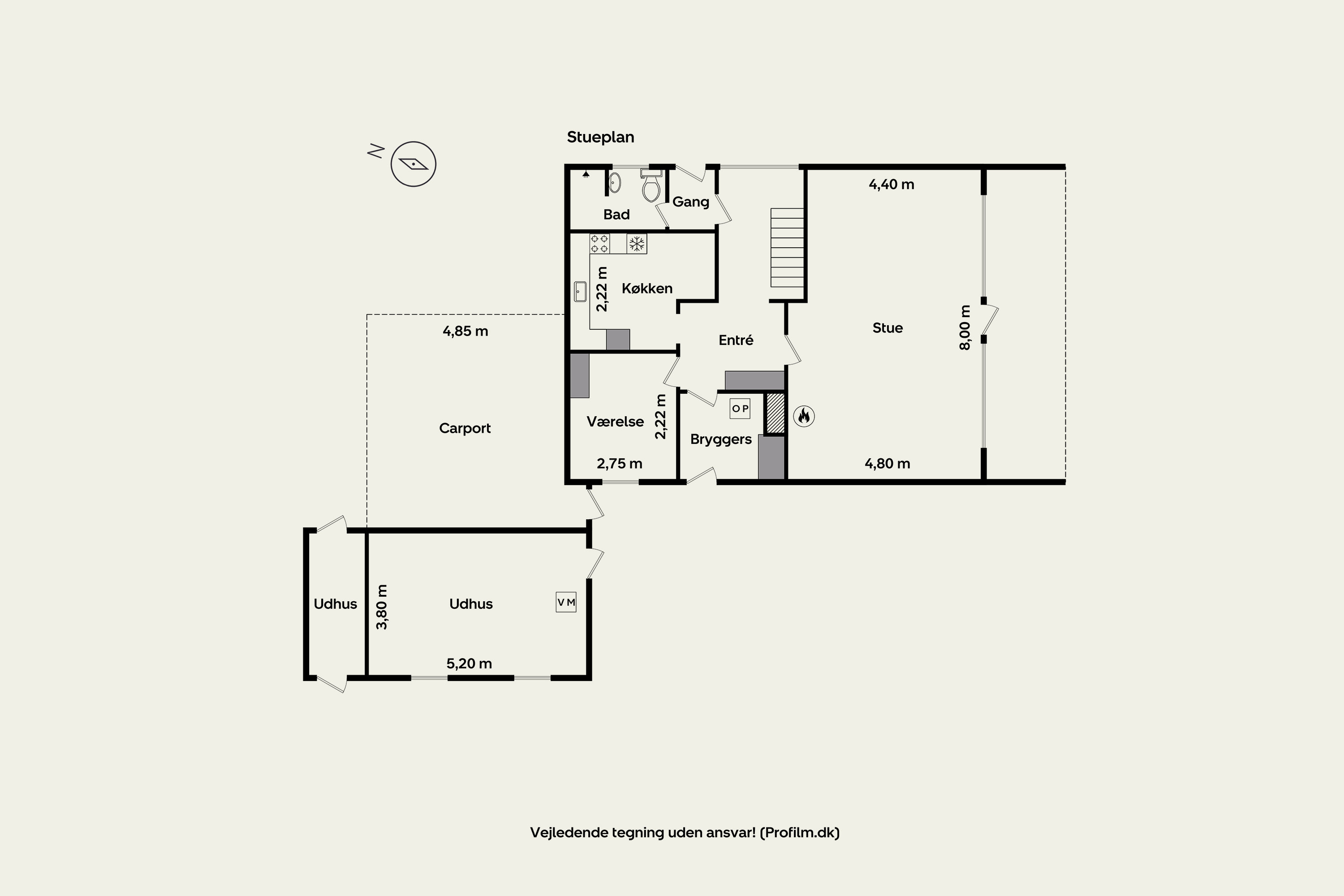 Plantegninger billede af Brobyvej 72, 4180 Sorø