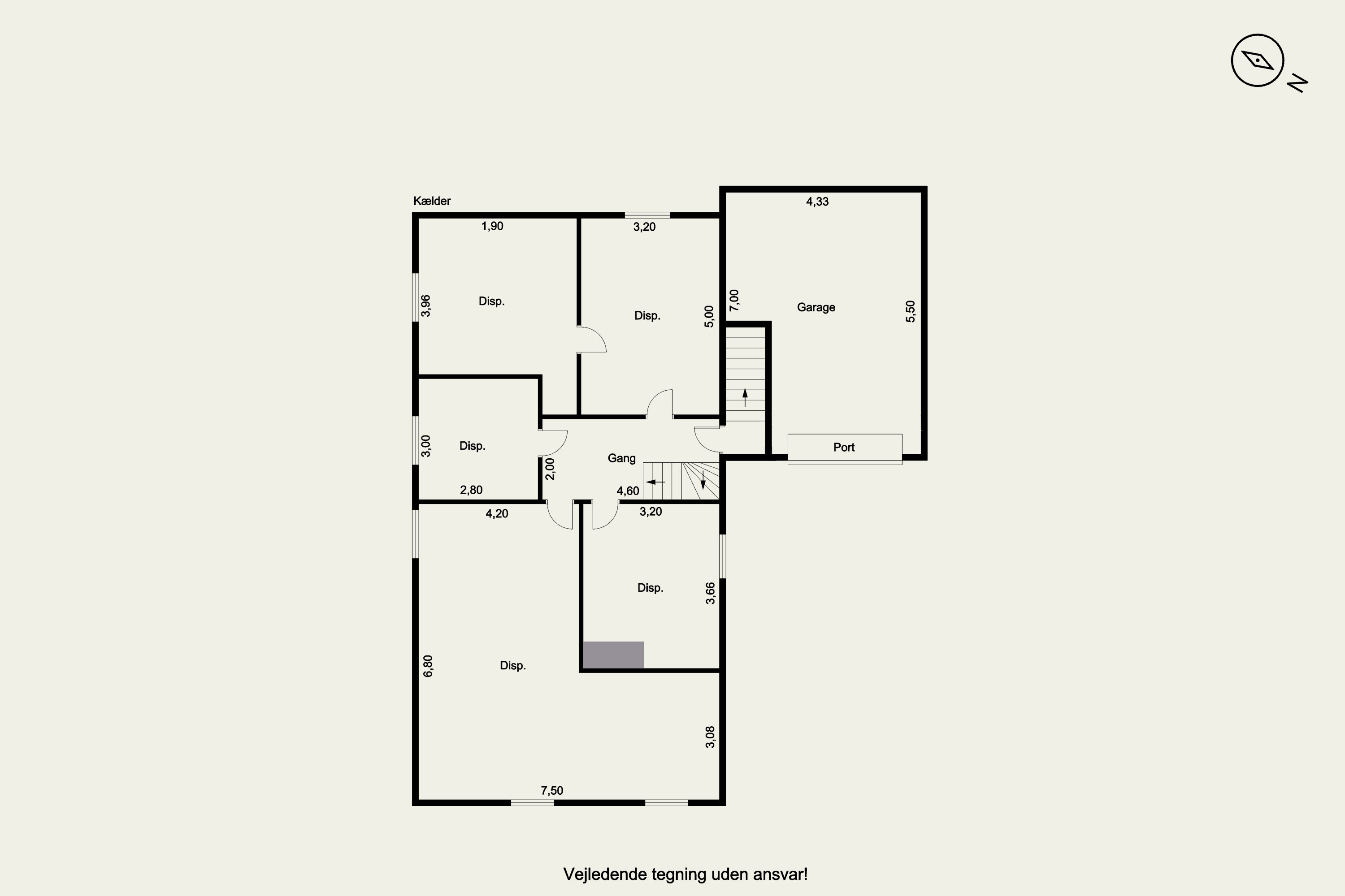 Plantegninger billede af Norupvej 142, Norup, 5450 Otterup