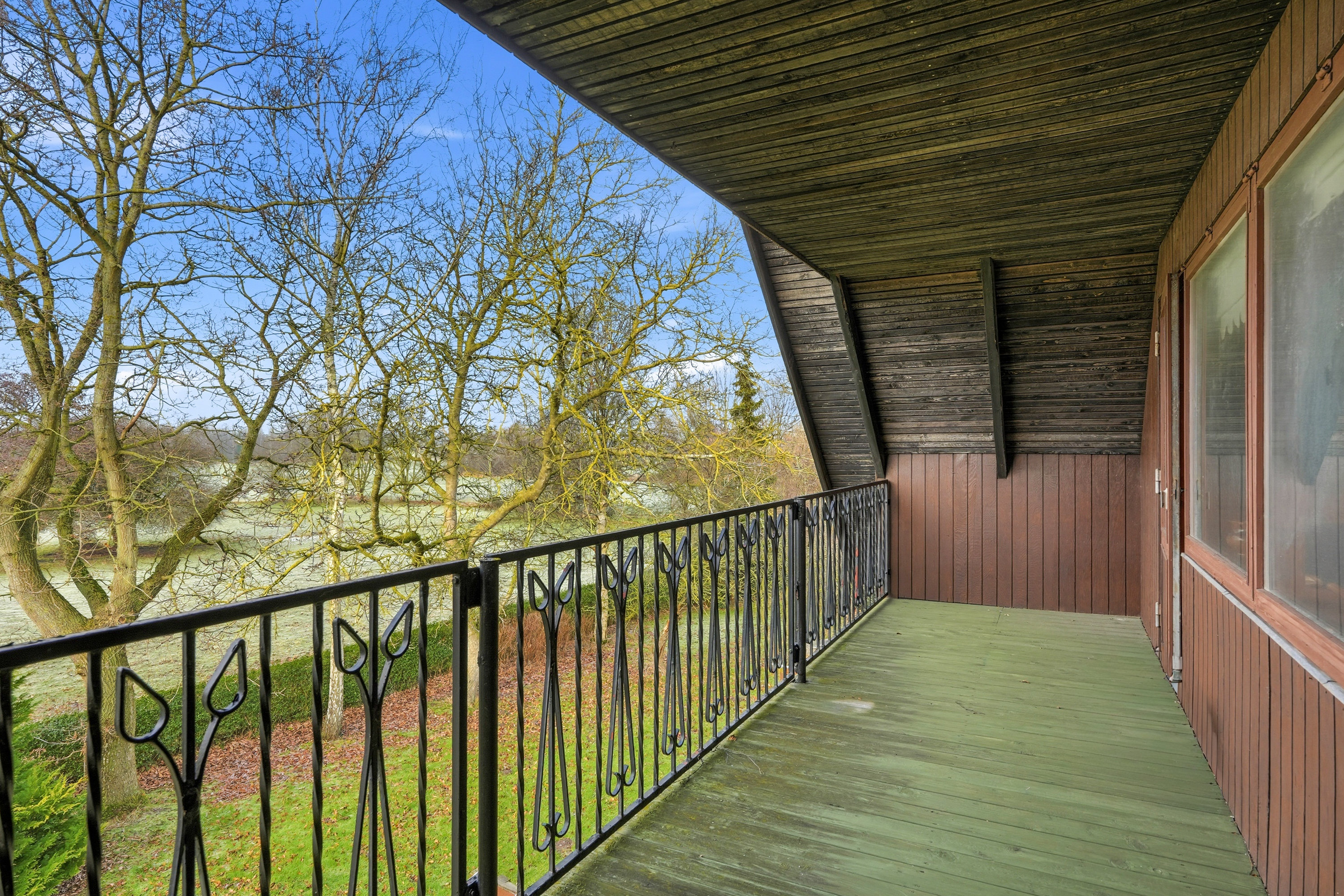 Fremhævet altan billede i fuldskærmstilstand. Billede af Norupvej 142, Norup, 5450 Otterup