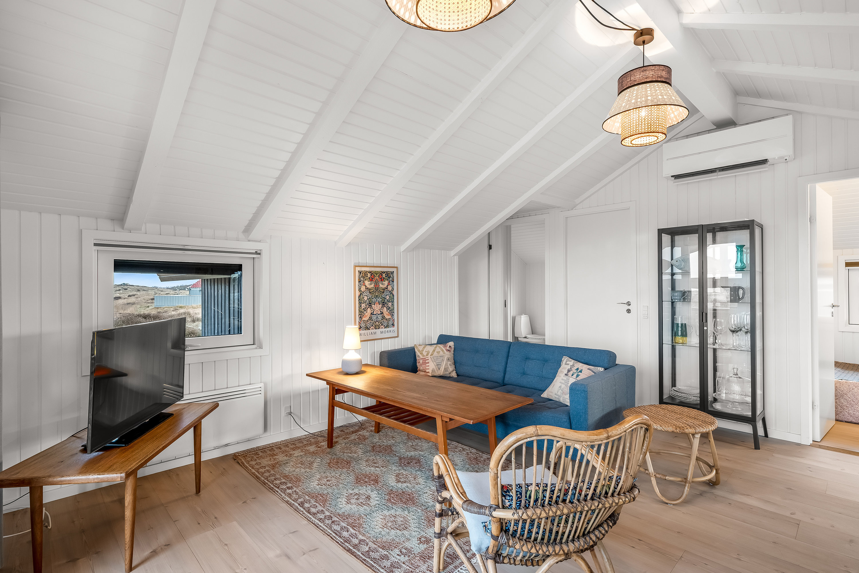 Fremhævet stue billede i fuldskærmstilstand. Billede af Søren Sørensens Dal 8, 6720 Fanø