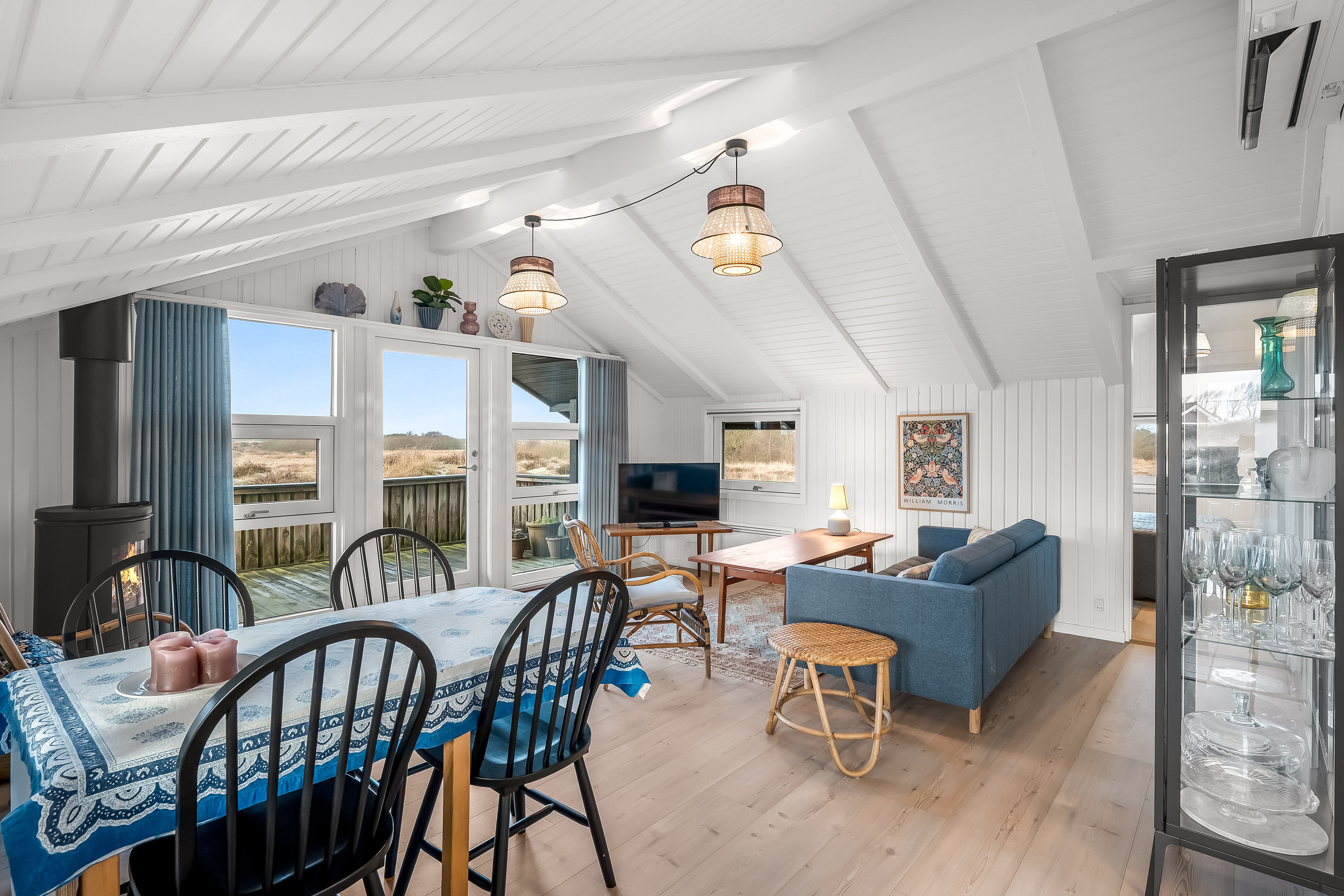 Fremhævet stue billede i fuldskærmstilstand. Billede af Søren Sørensens Dal 8, 6720 Fanø